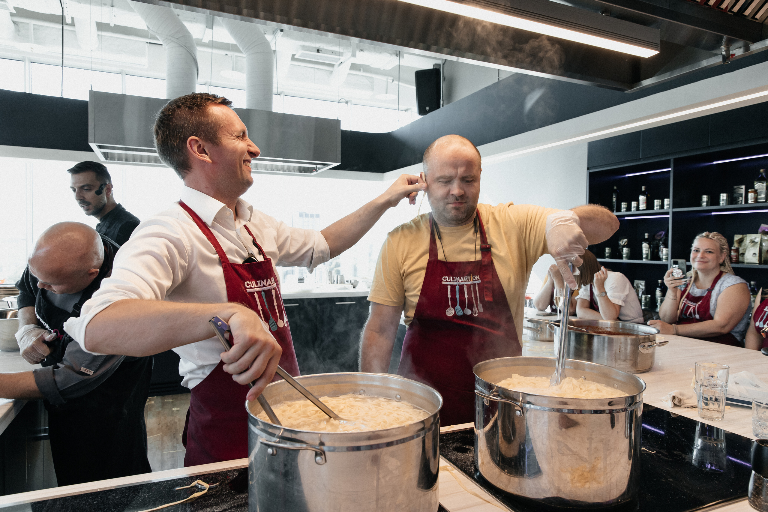 Корпоратив в Culinaryon. Свадебный фотограф Москва