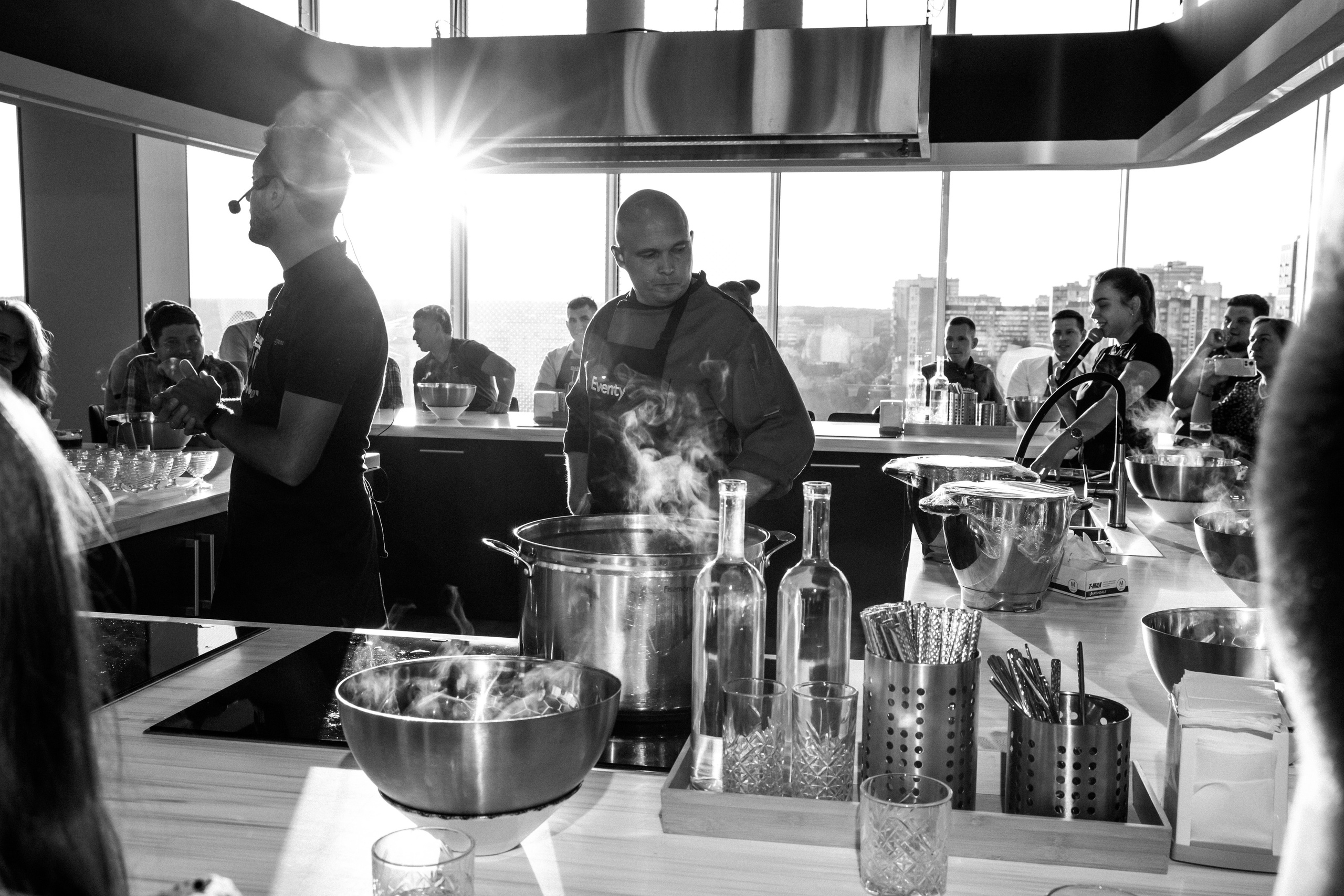 Корпоратив в Culinaryon. Свадебный фотограф Москва