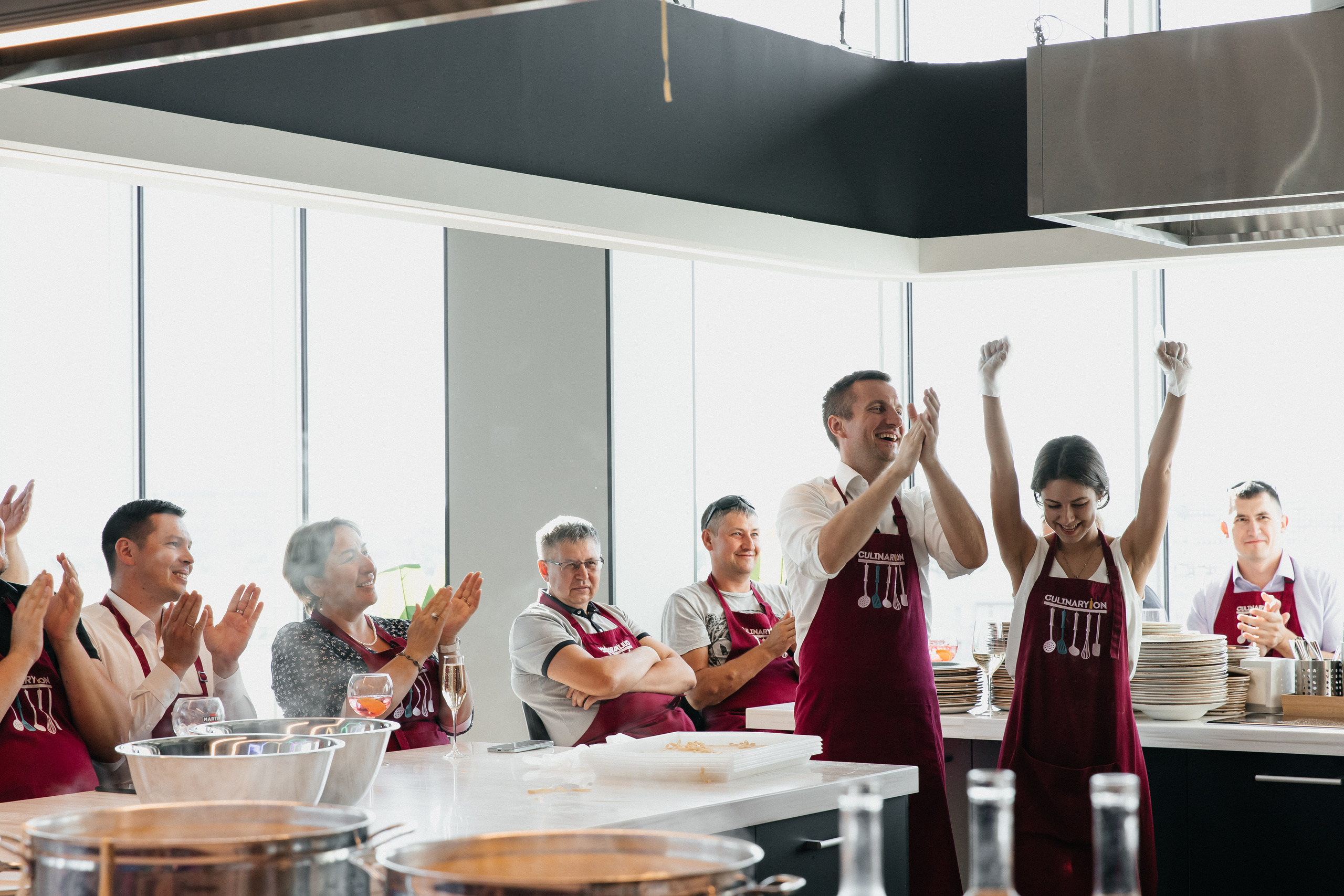 Корпоратив в Culinaryon. Свадебный фотограф Москва