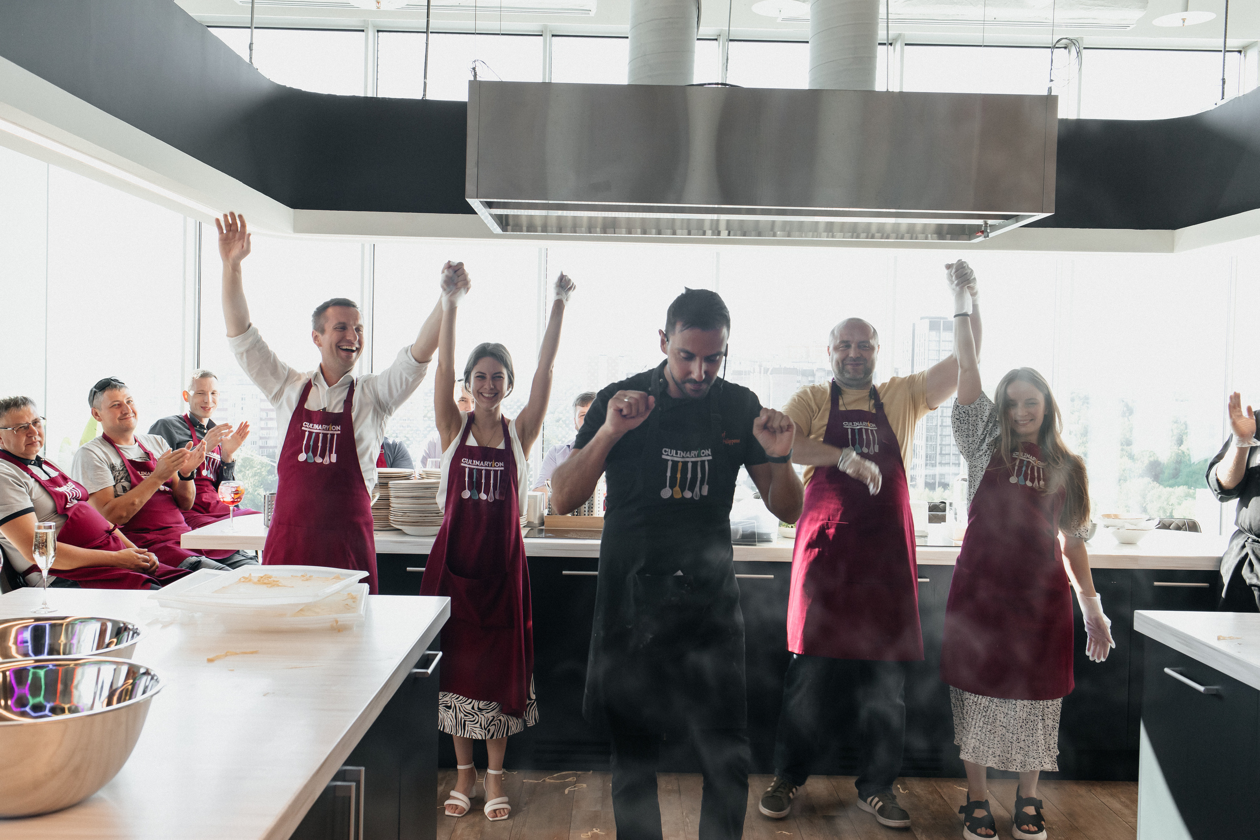 Корпоратив в Culinaryon. Свадебный фотограф Москва