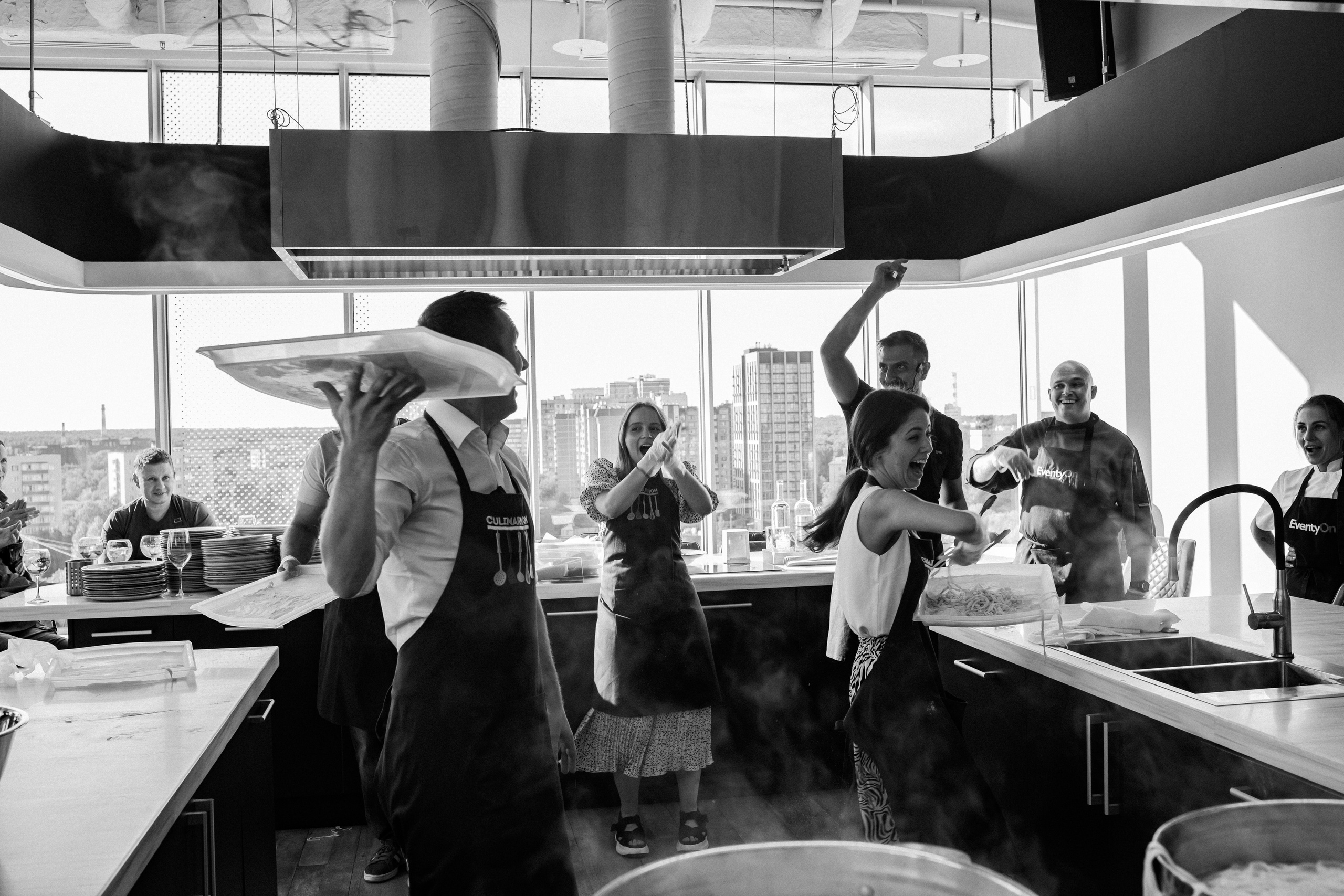 Корпоратив в Culinaryon. Свадебный фотограф Москва