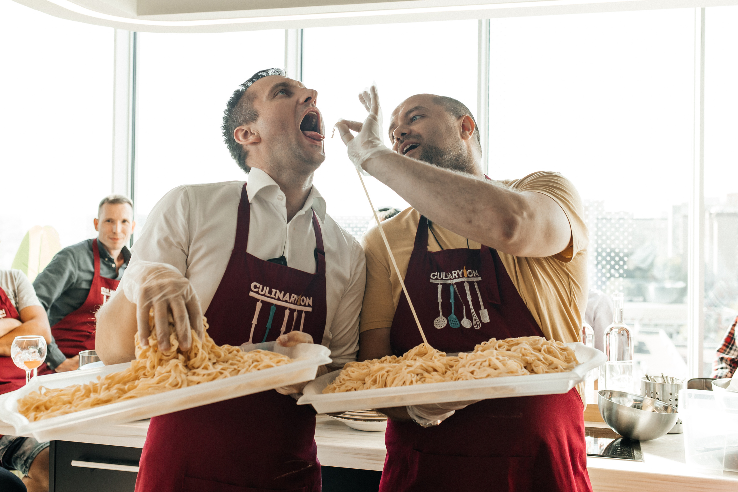 Корпоратив в Culinaryon. Свадебный фотограф Москва