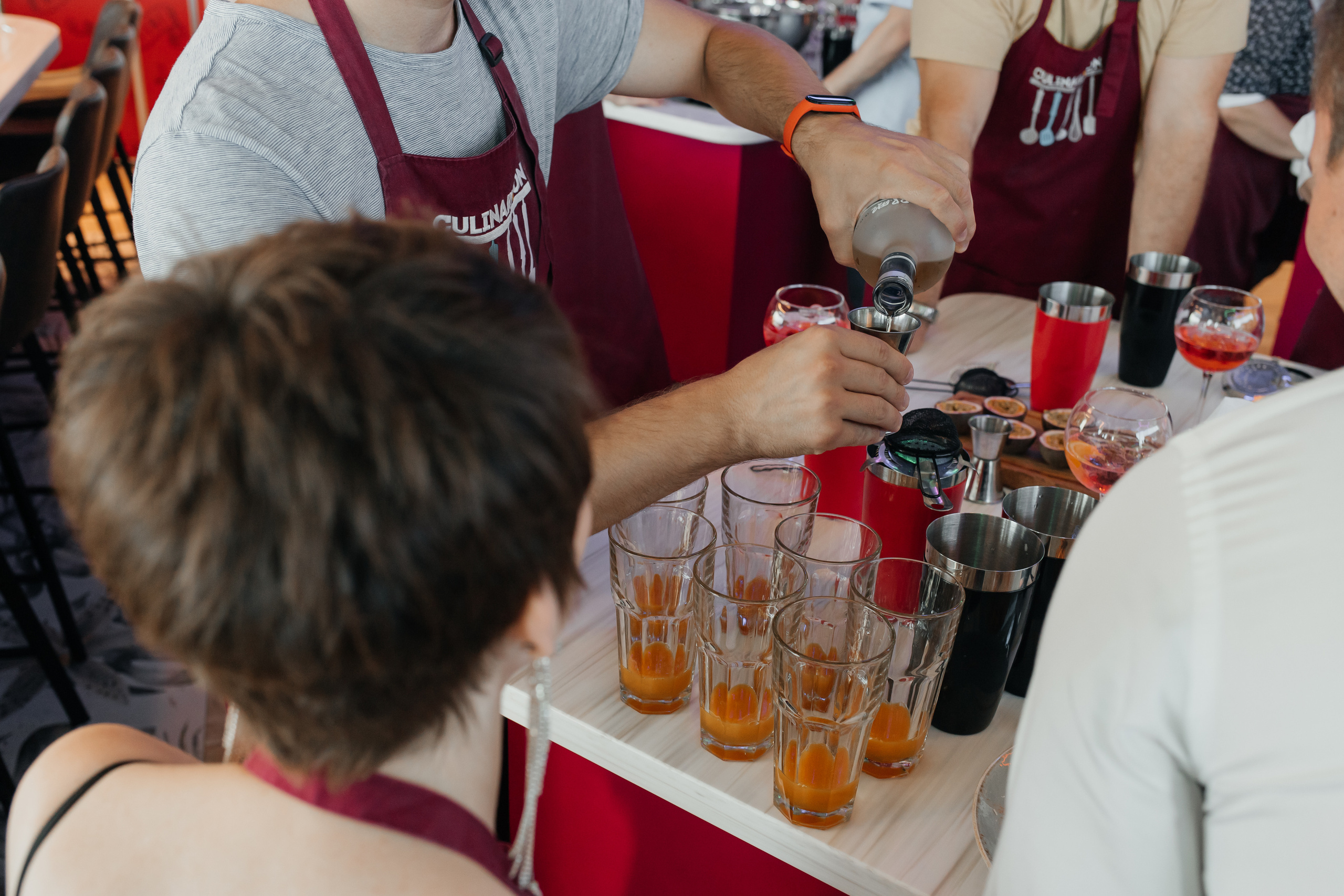 Корпоратив в Culinaryon. Свадебный фотограф Москва