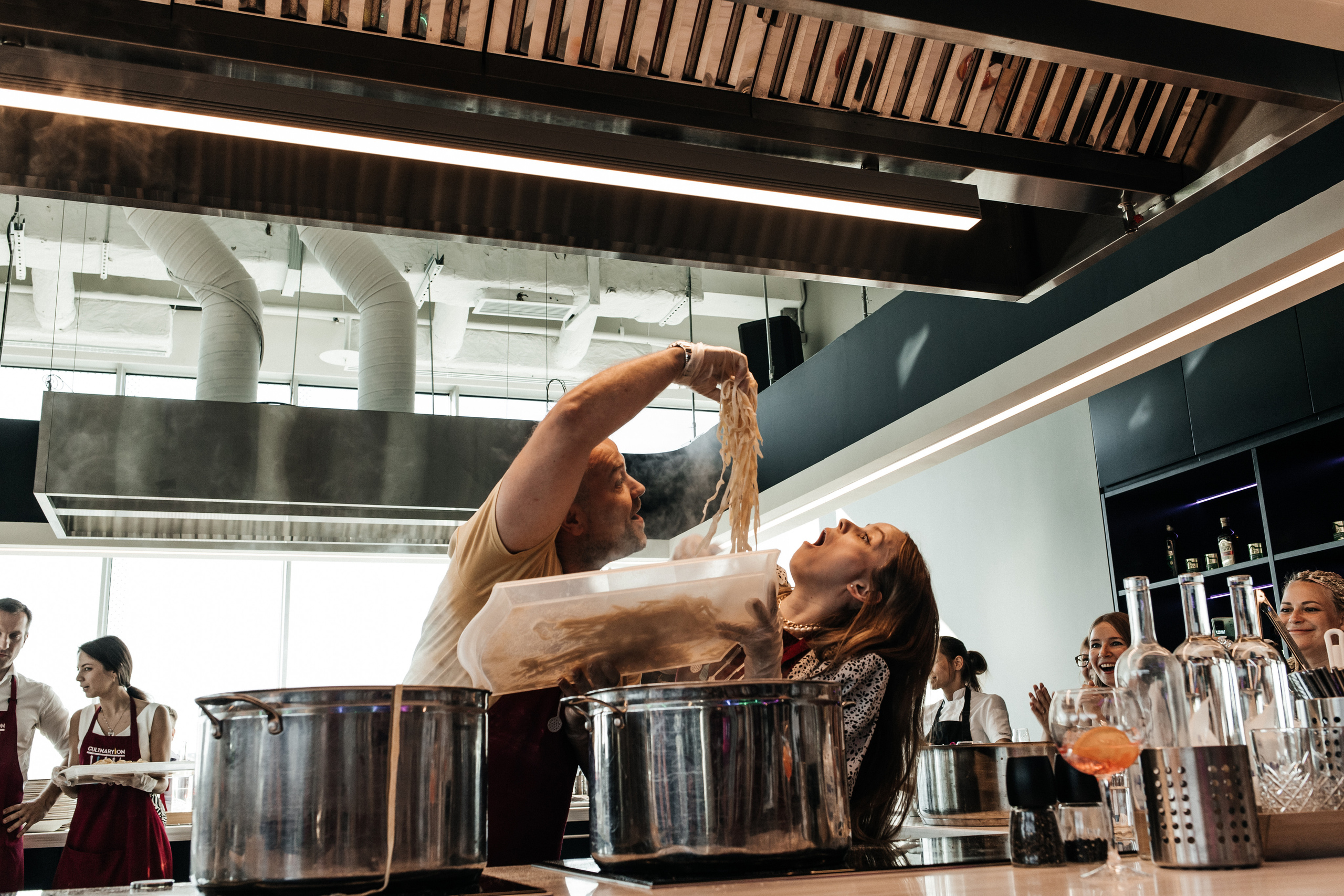 Корпоратив в Culinaryon. Свадебный фотограф Москва