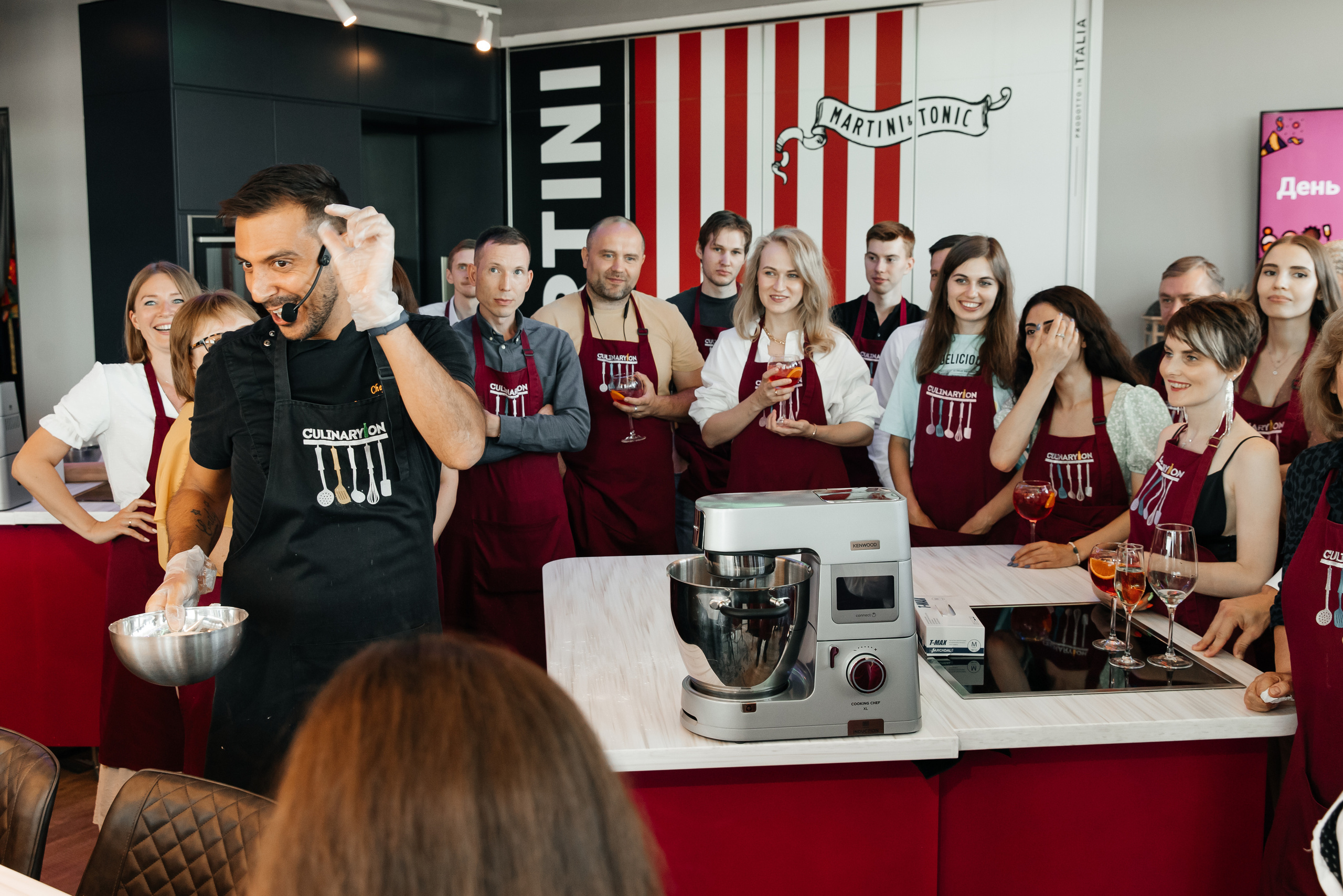 Корпоратив в Culinaryon. Свадебный фотограф Москва