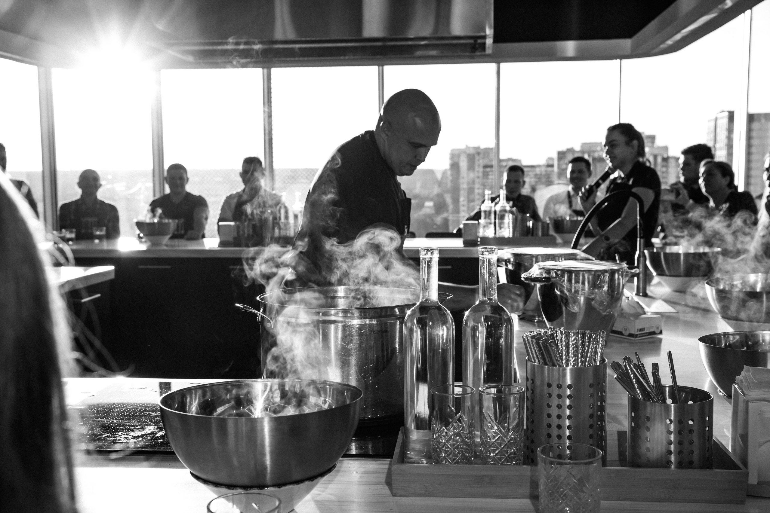 Корпоратив в Culinaryon. Свадебный фотограф Москва