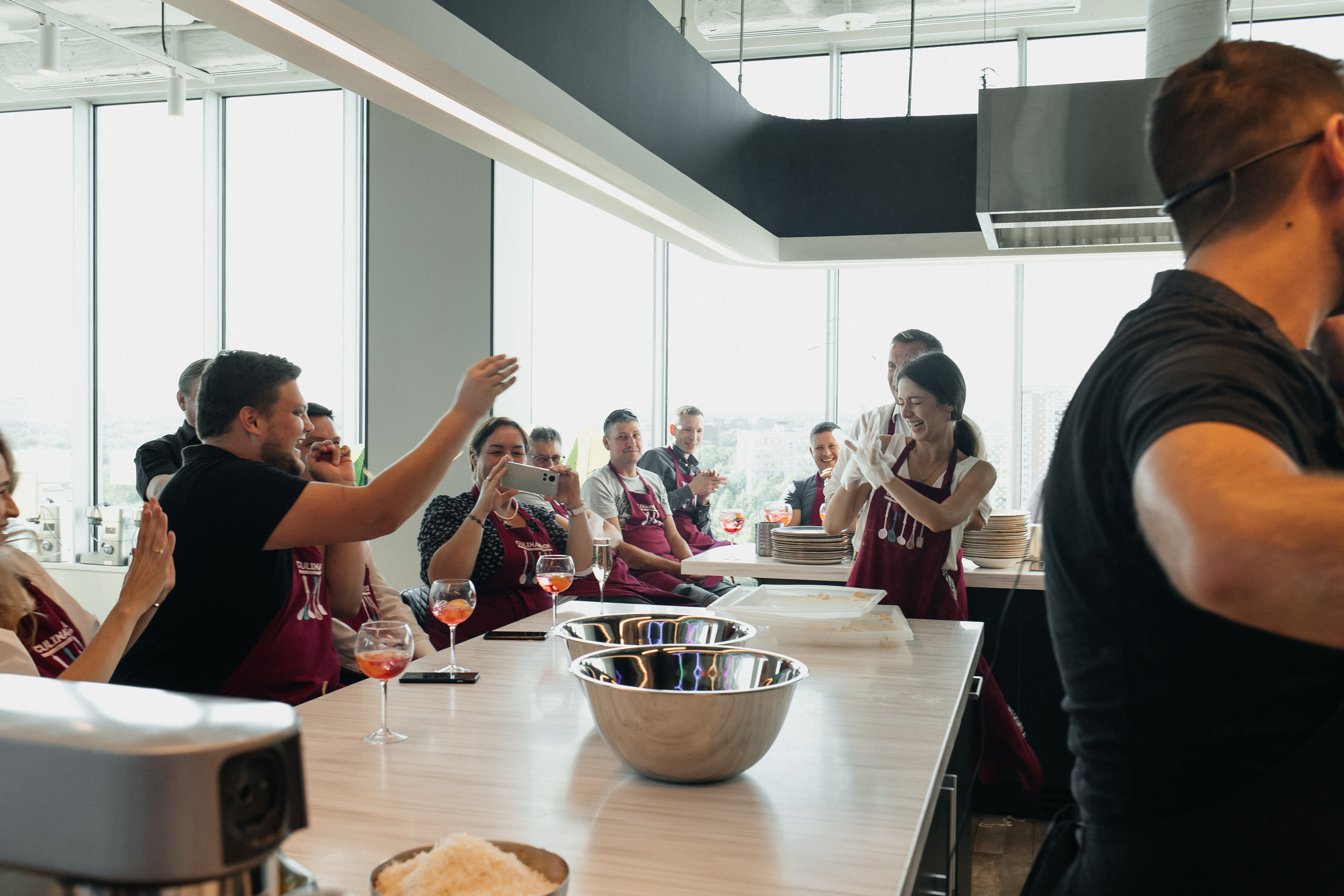 Корпоратив в Culinaryon. Свадебный фотограф Москва