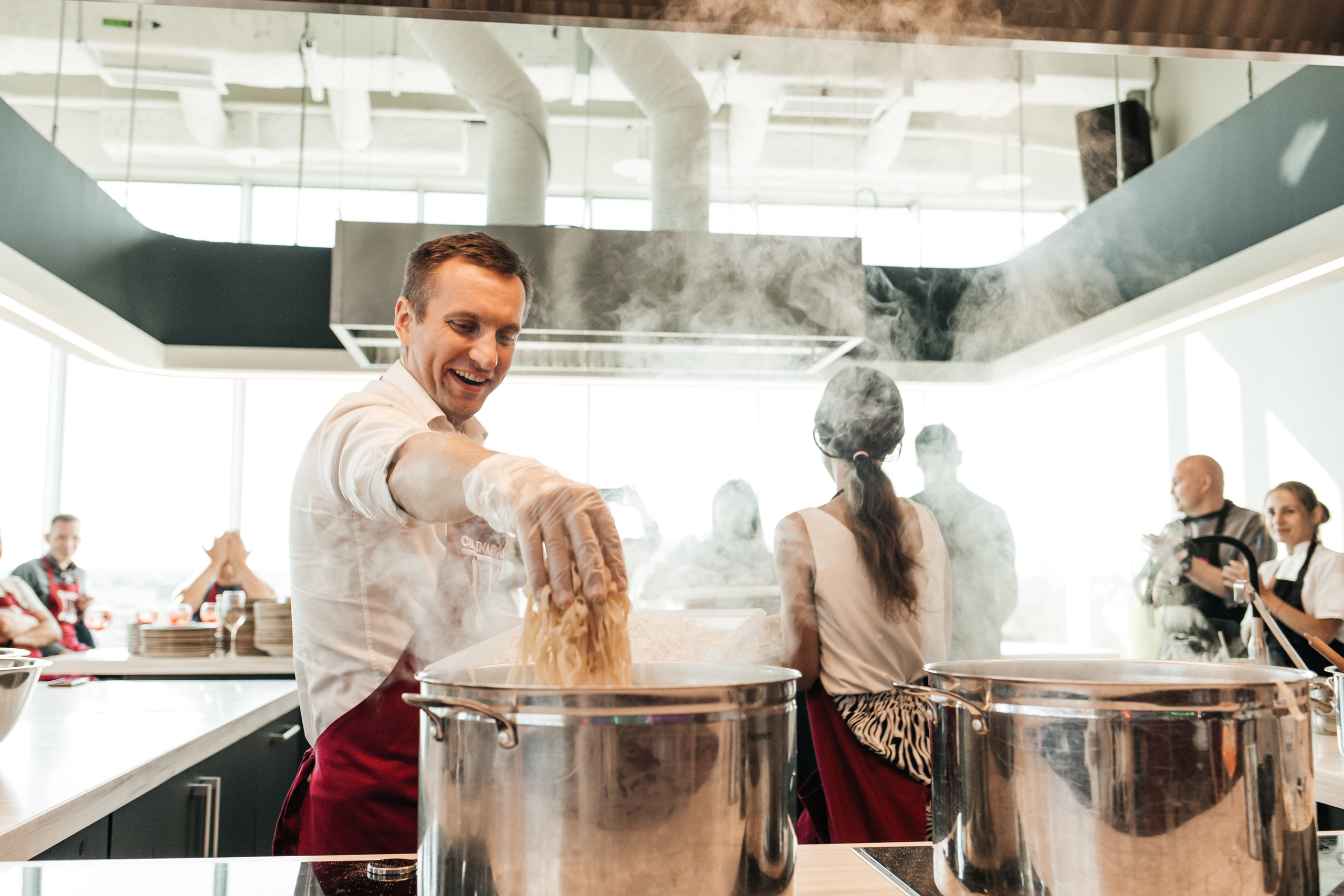 Корпоратив в Culinaryon. Свадебный фотограф Москва