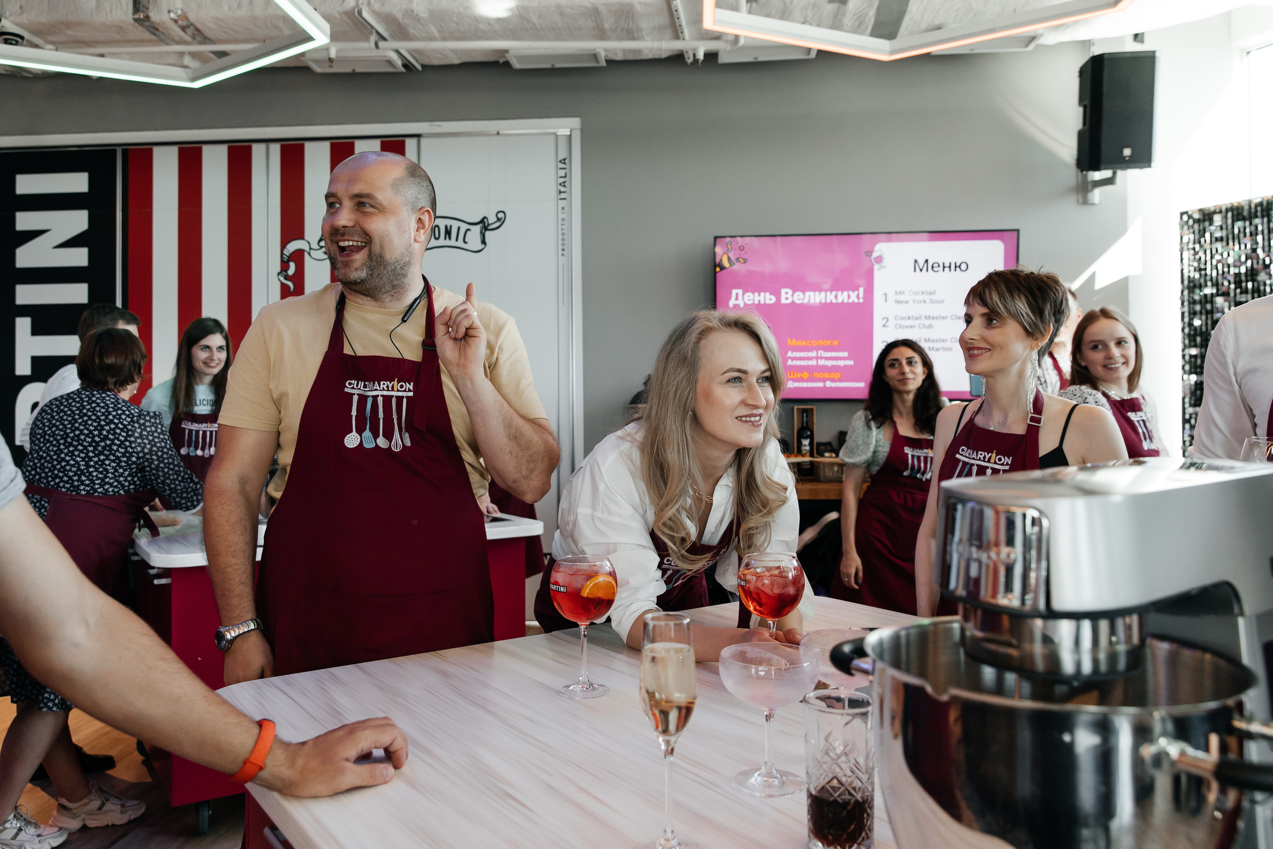 Корпоратив в Culinaryon. Свадебный фотограф Москва