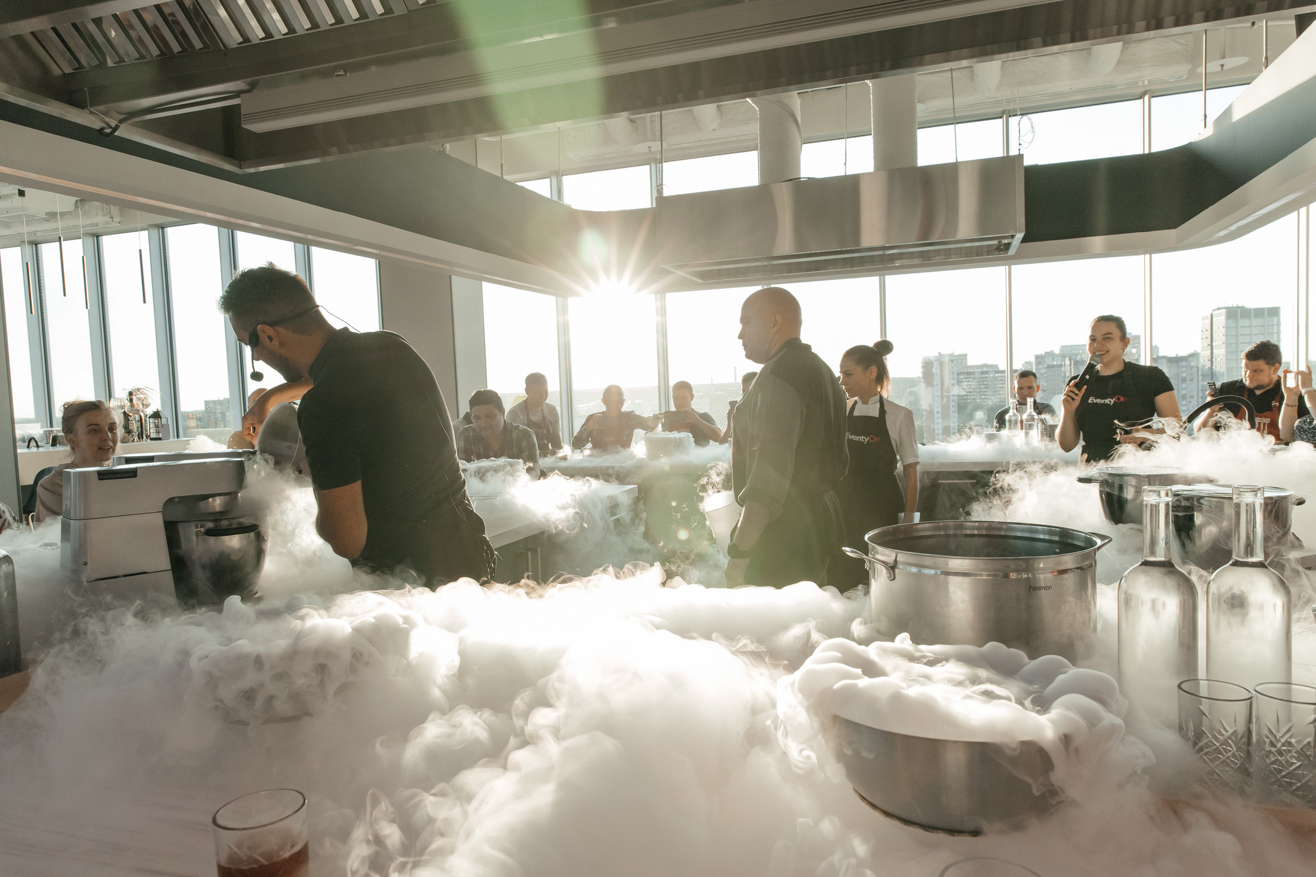 Корпоратив в Culinaryon. Свадебный фотограф Москва