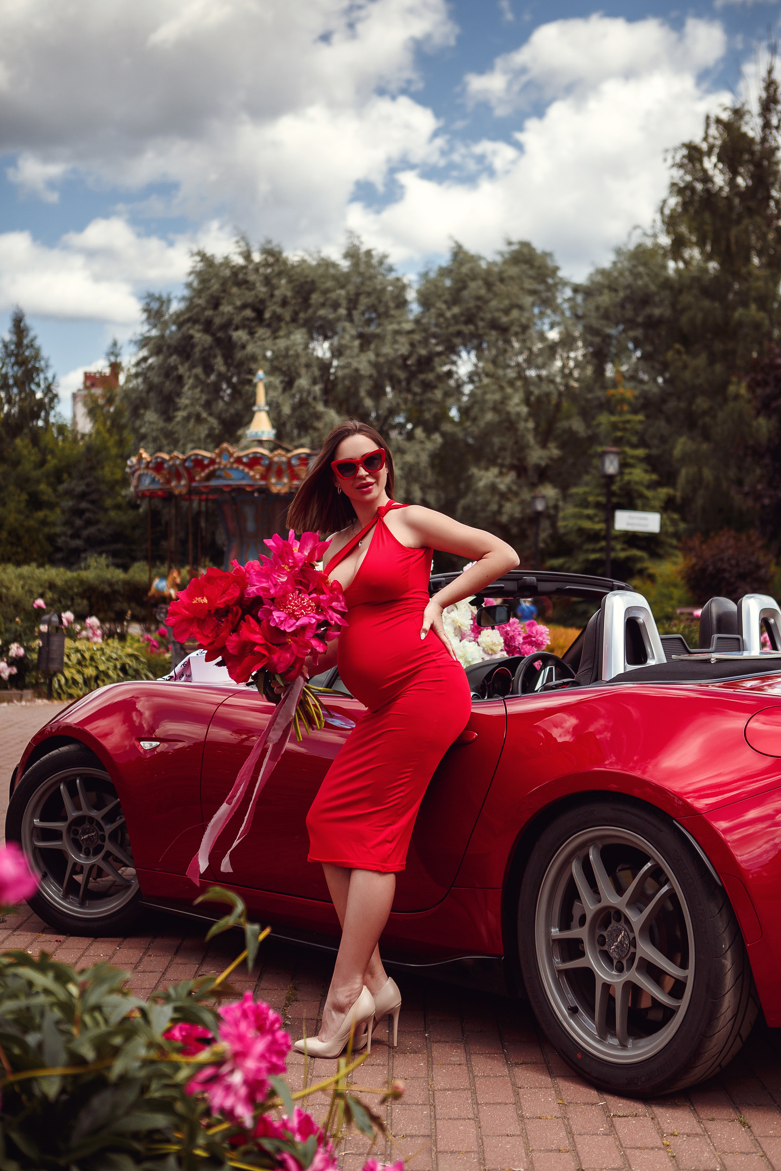 Пионы и кабриолет. Фотограф в Иваново и других городах Ирина Сметанкина