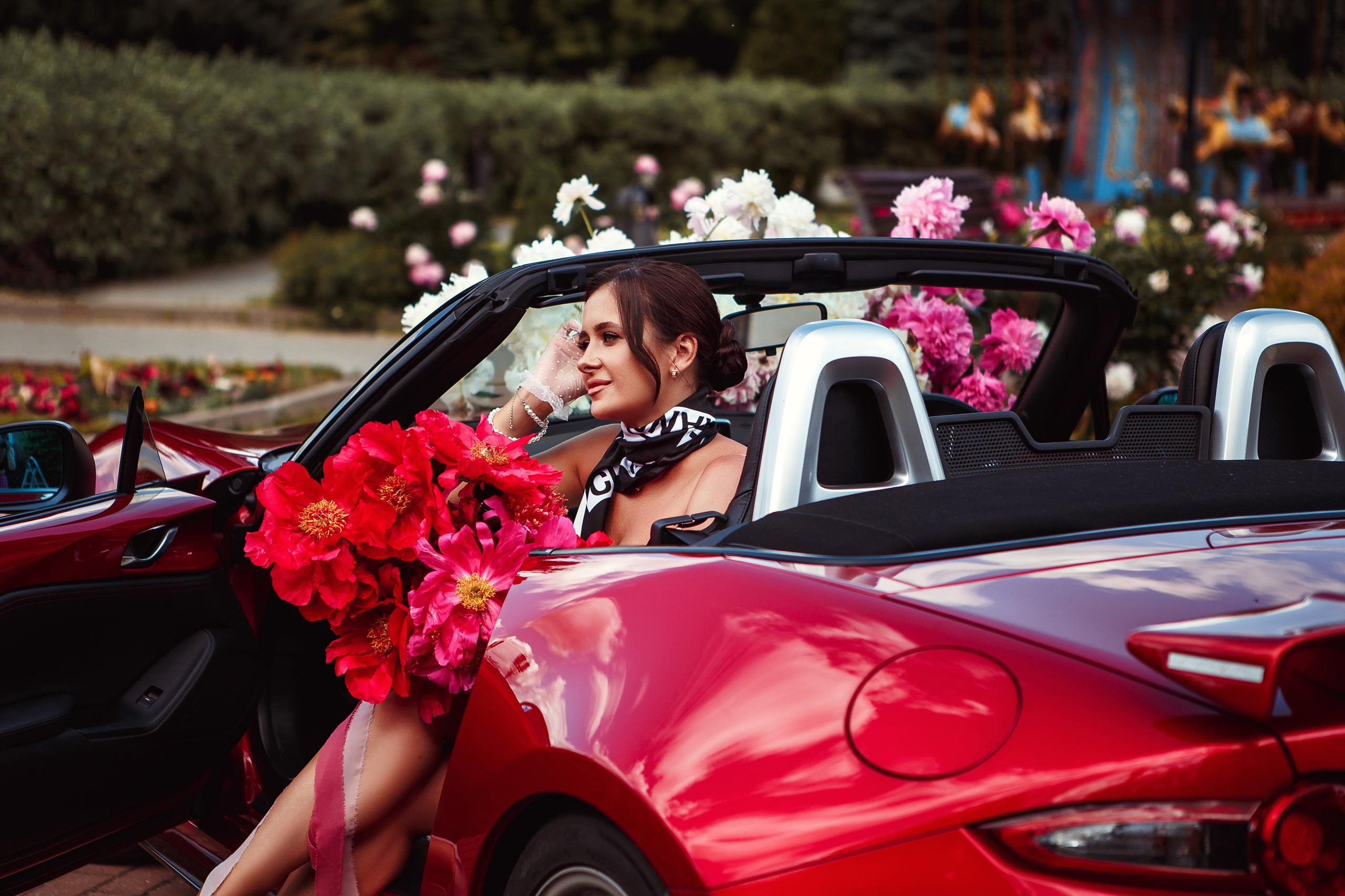 Пионы и кабриолет. Фотограф в Иваново и других городах Ирина Сметанкина