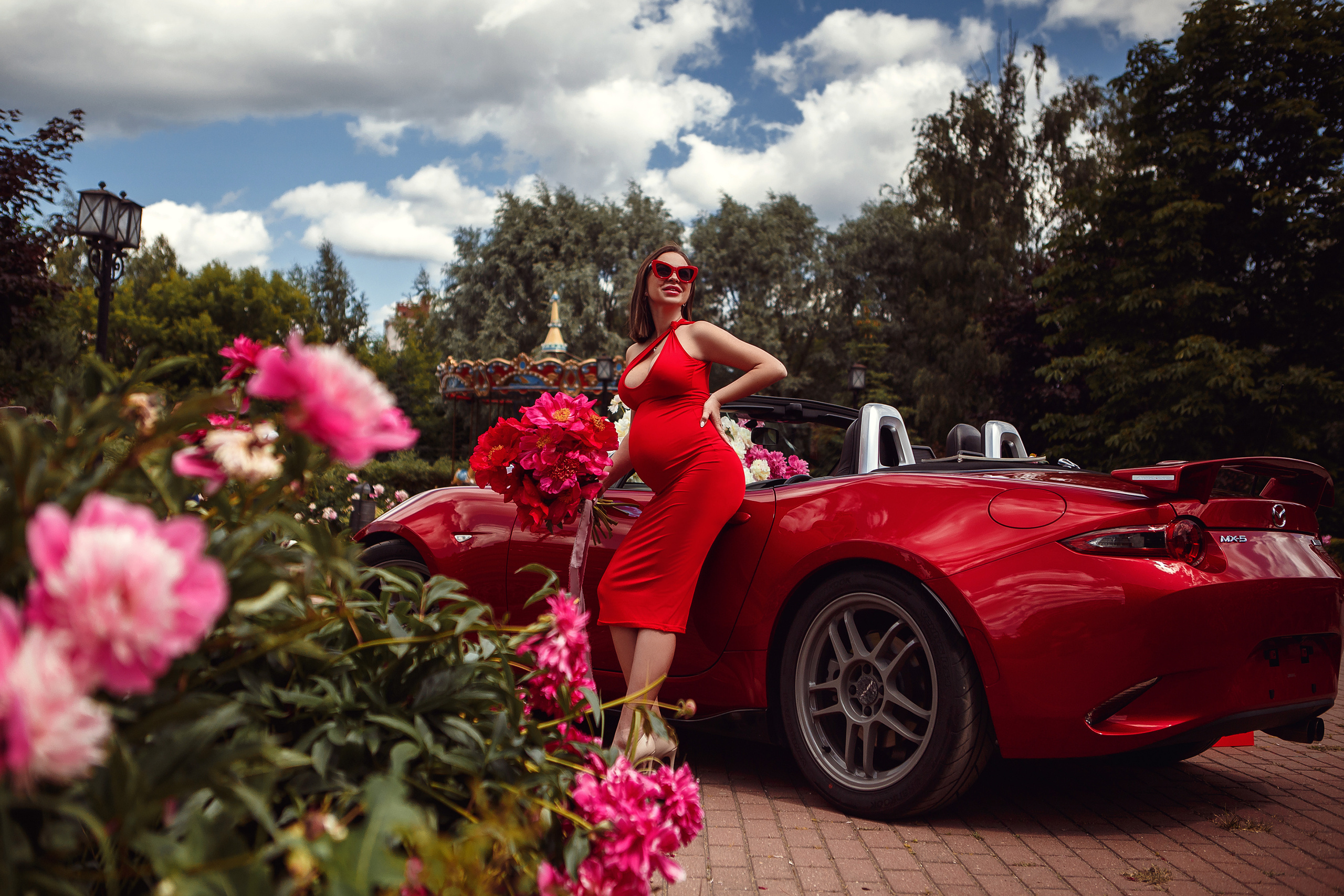 Пионы и кабриолет. Фотограф в Иваново и других городах Ирина Сметанкина