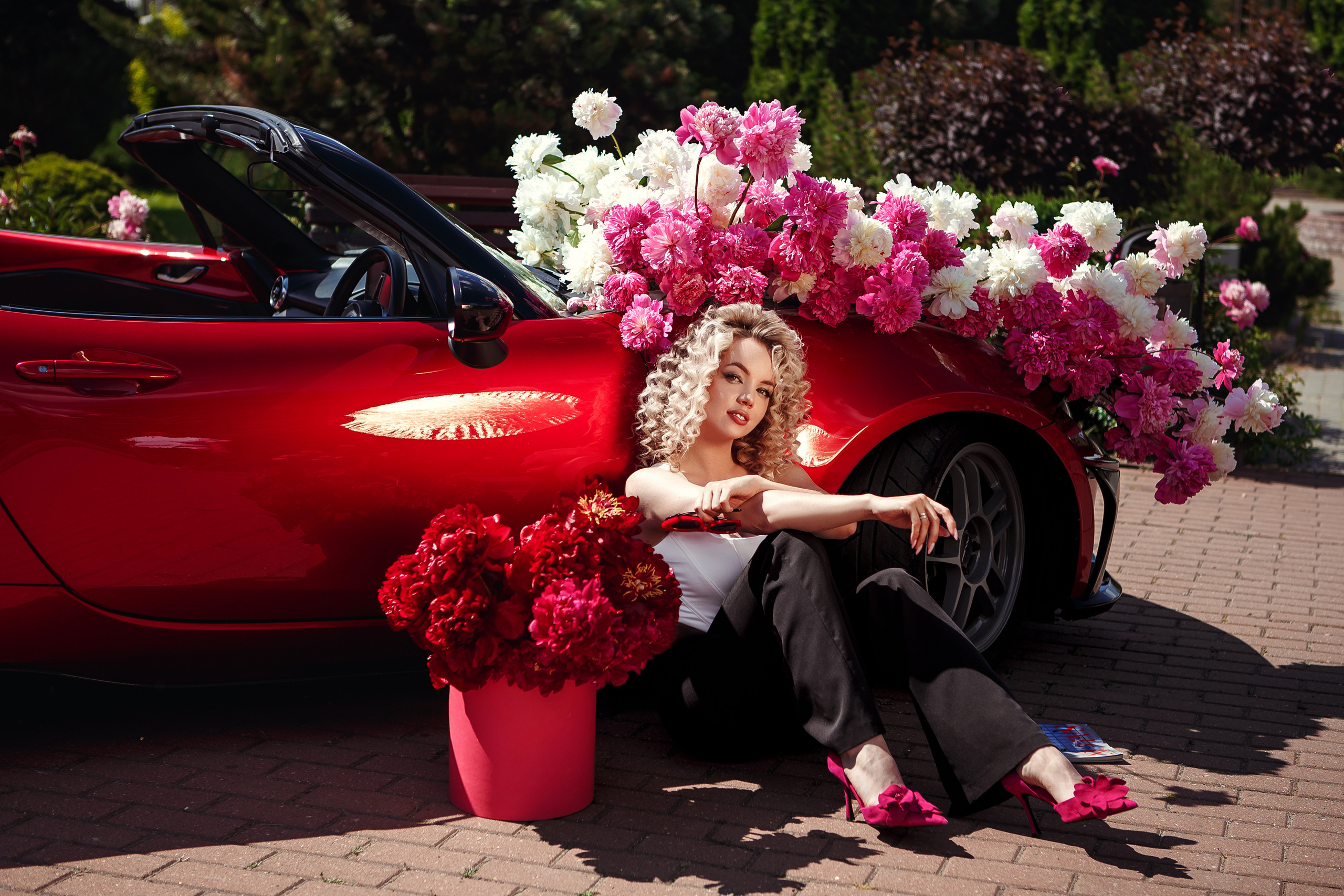 Пионы и кабриолет. Фотограф в Иваново и других городах Ирина Сметанкина