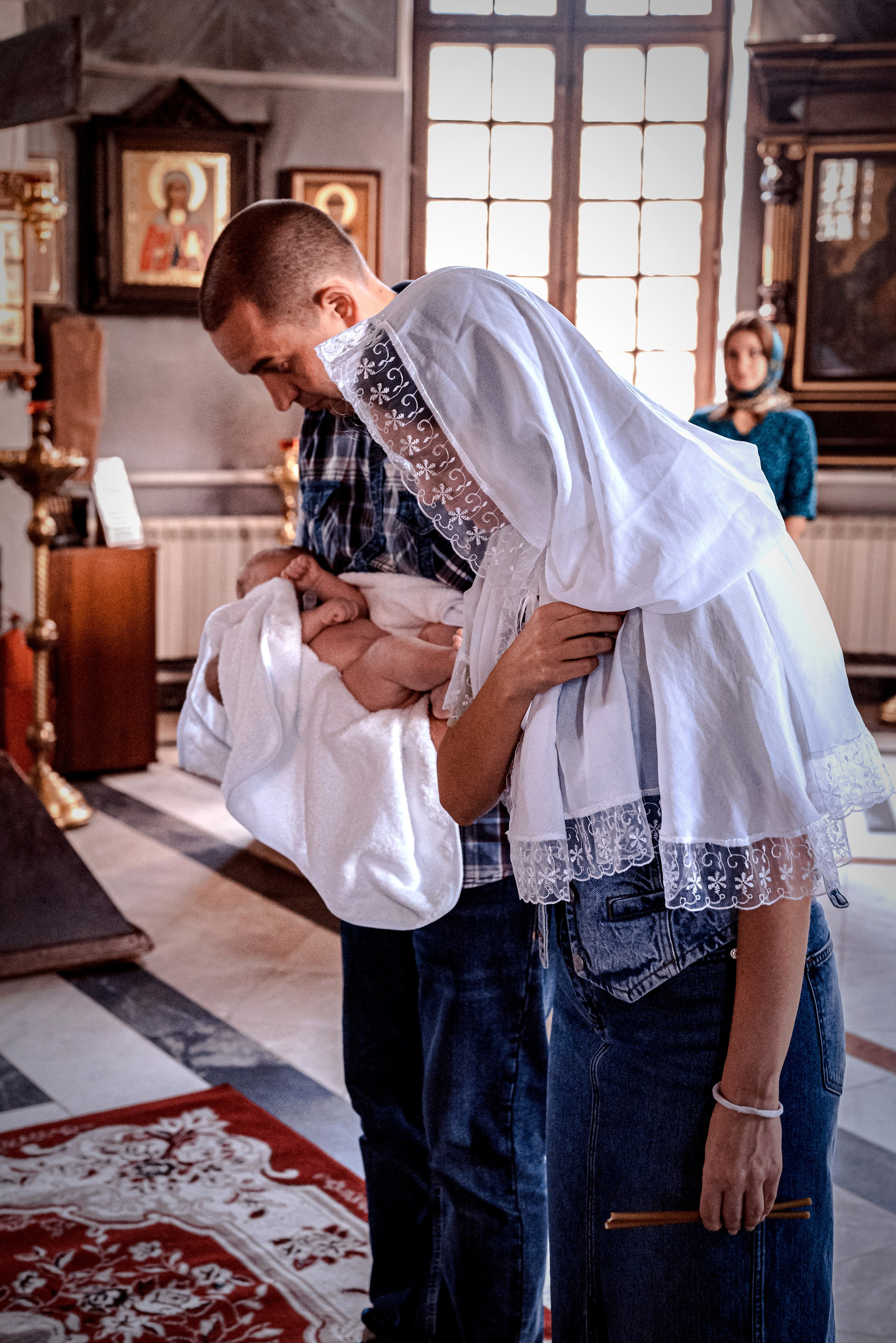 Крещение Екатерина. Семейный и детский фотограф Москва