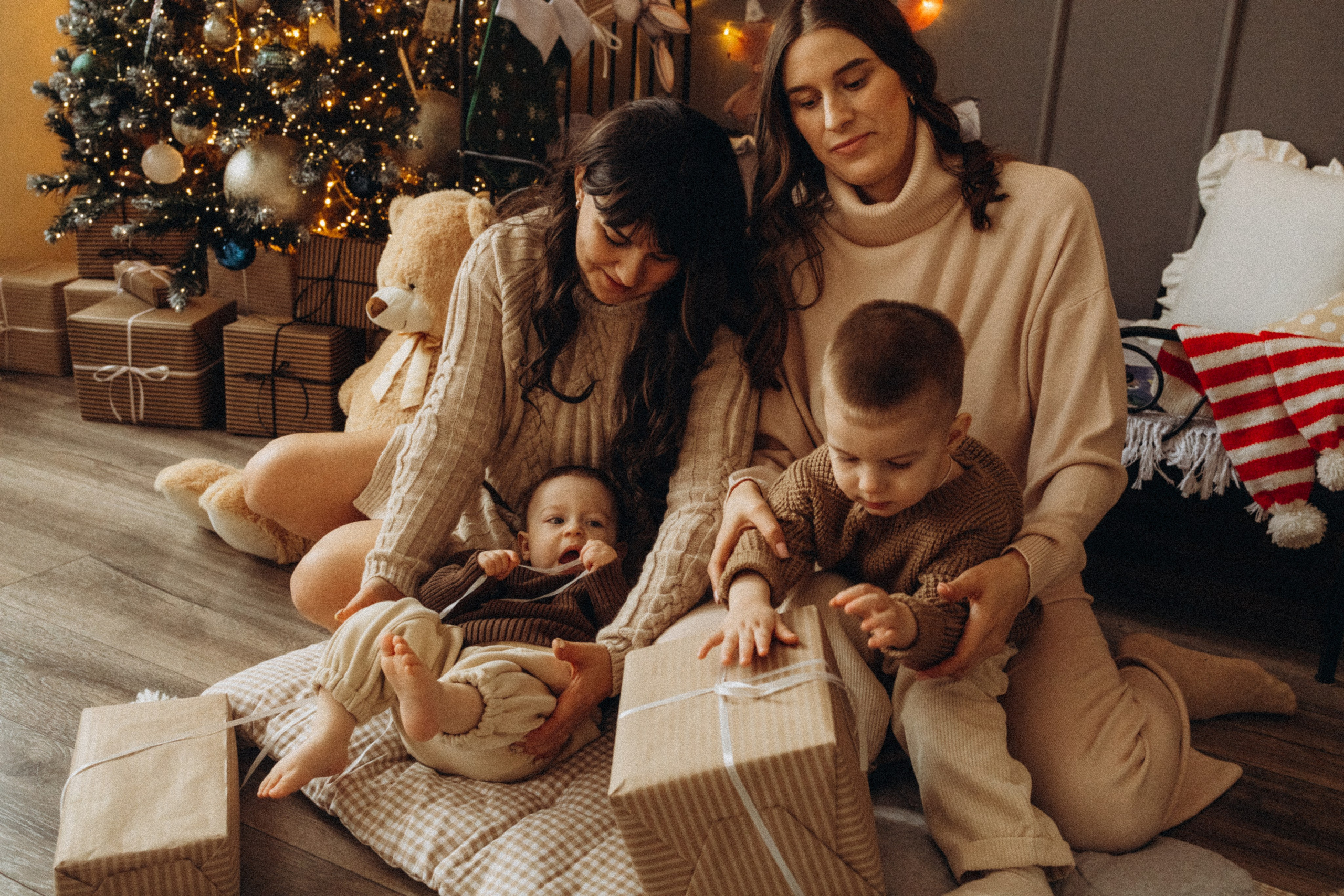 Веселый новый год. Lifestyle семейный и детский фотограф в Омске Иванова Екатерина