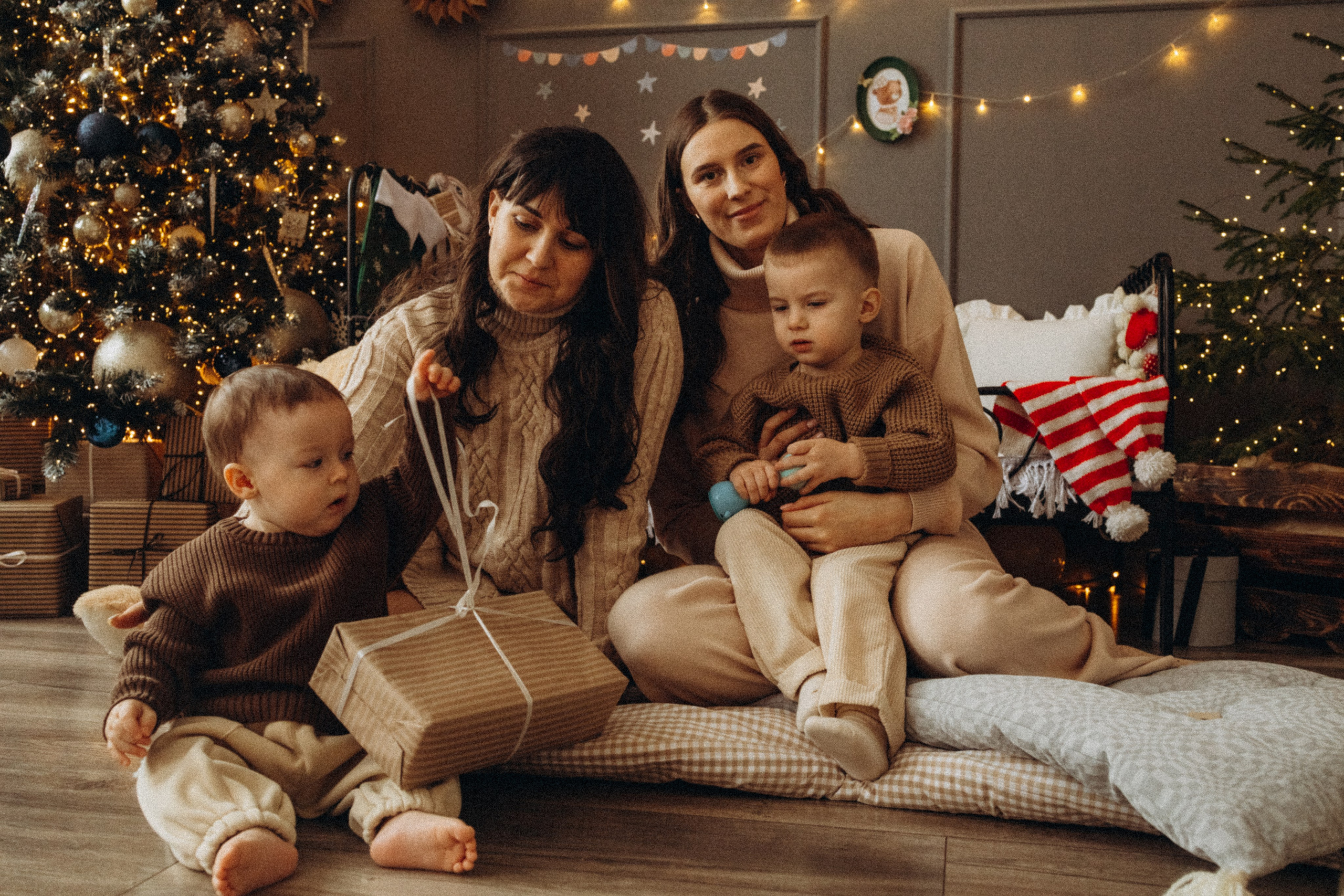 Веселый новый год. Lifestyle семейный и детский фотограф в Омске Иванова Екатерина