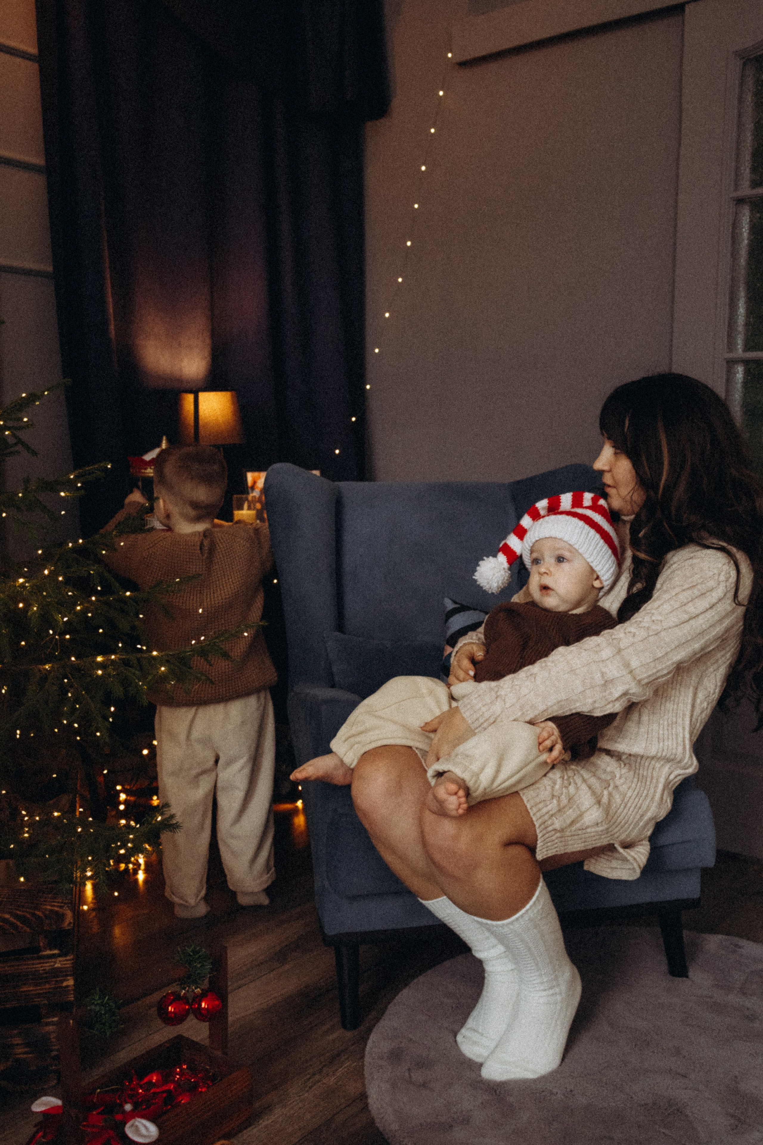 Веселый новый год. Lifestyle семейный и детский фотограф в Омске Иванова Екатерина