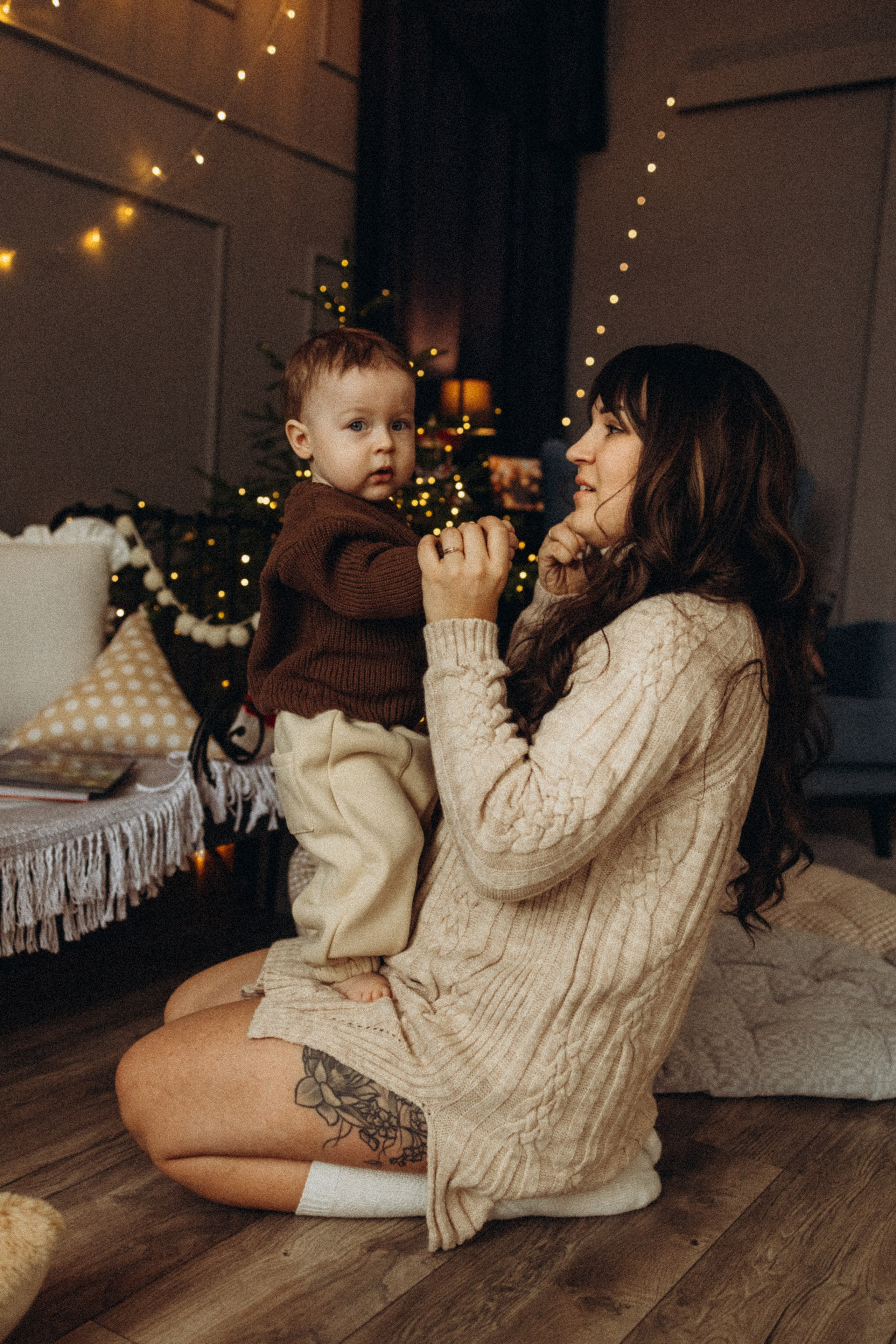Веселый новый год. Lifestyle семейный и детский фотограф в Омске Иванова Екатерина
