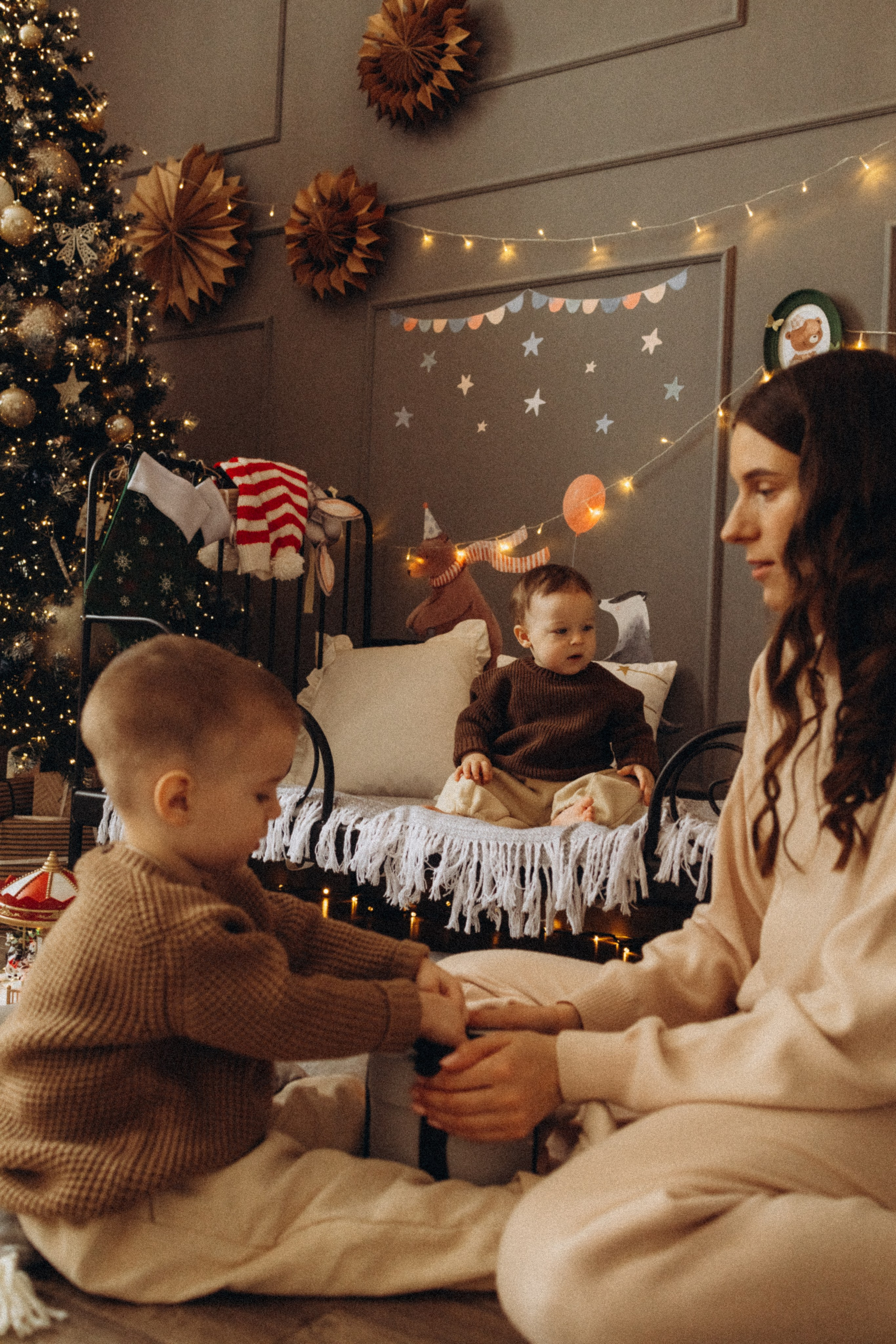 Веселый новый год. Lifestyle семейный и детский фотограф в Омске Иванова Екатерина