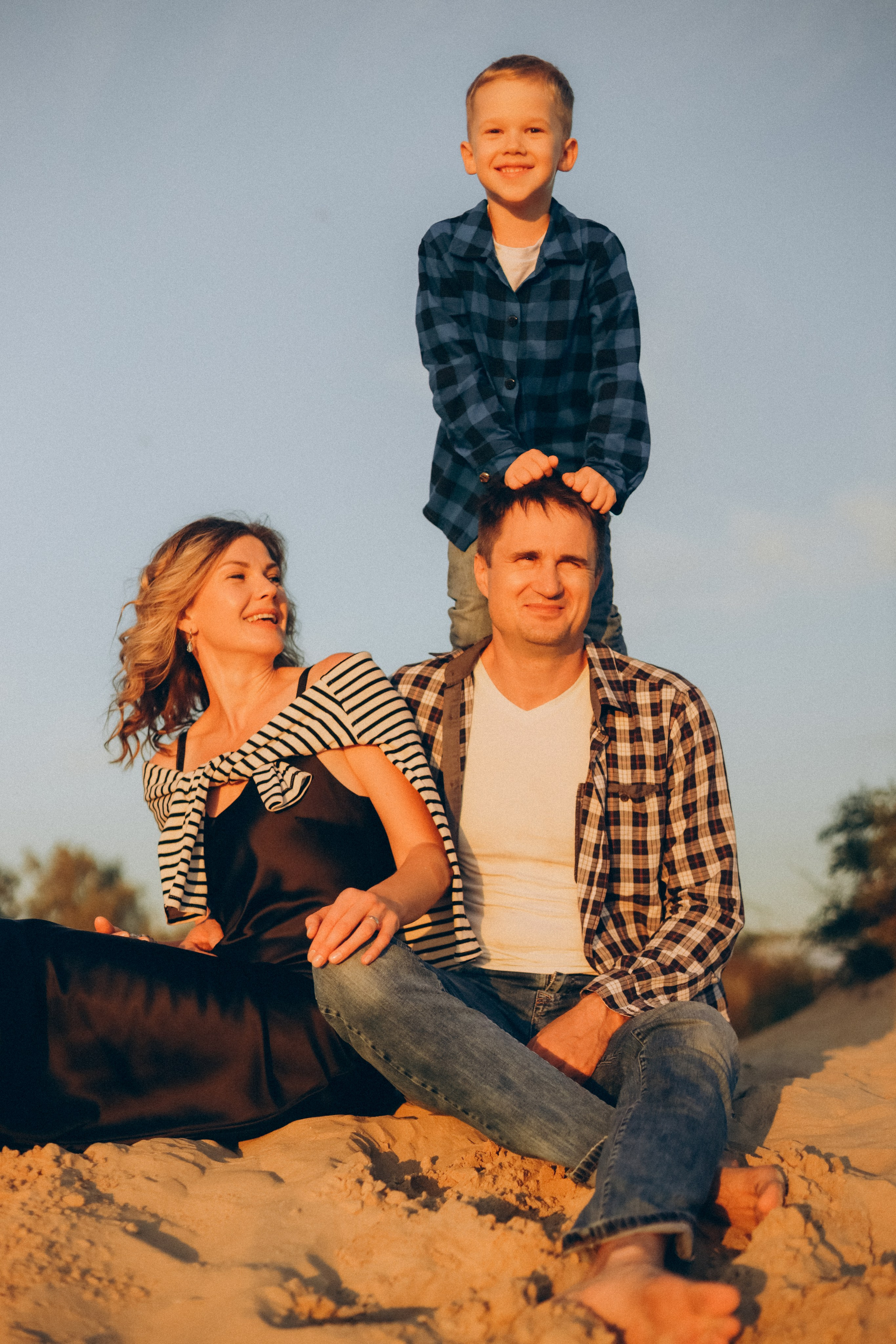 Валерия, Борис, Андрей. Семейный фотограф Анапа