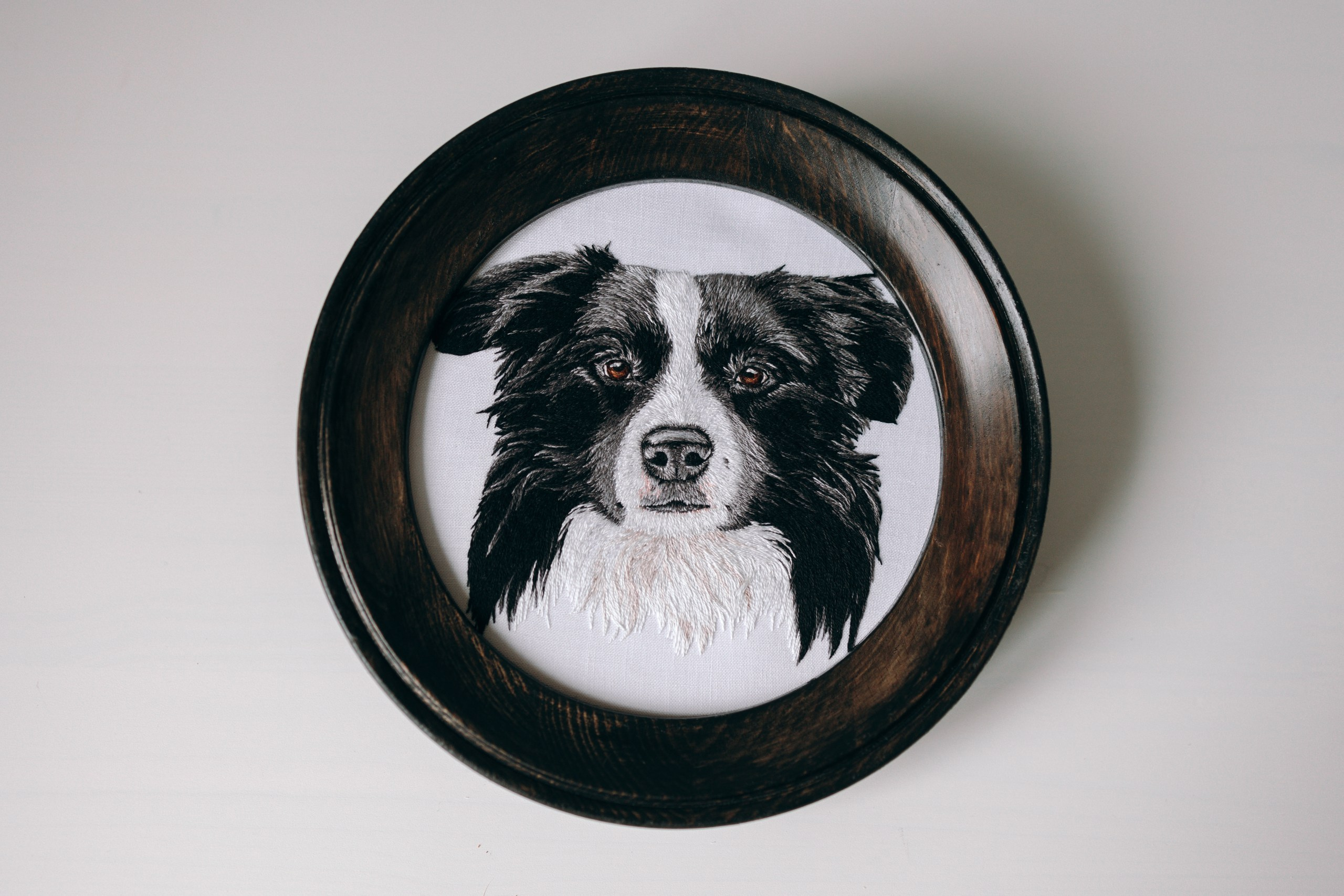 Портфолио. Портретная вышивка питомцев