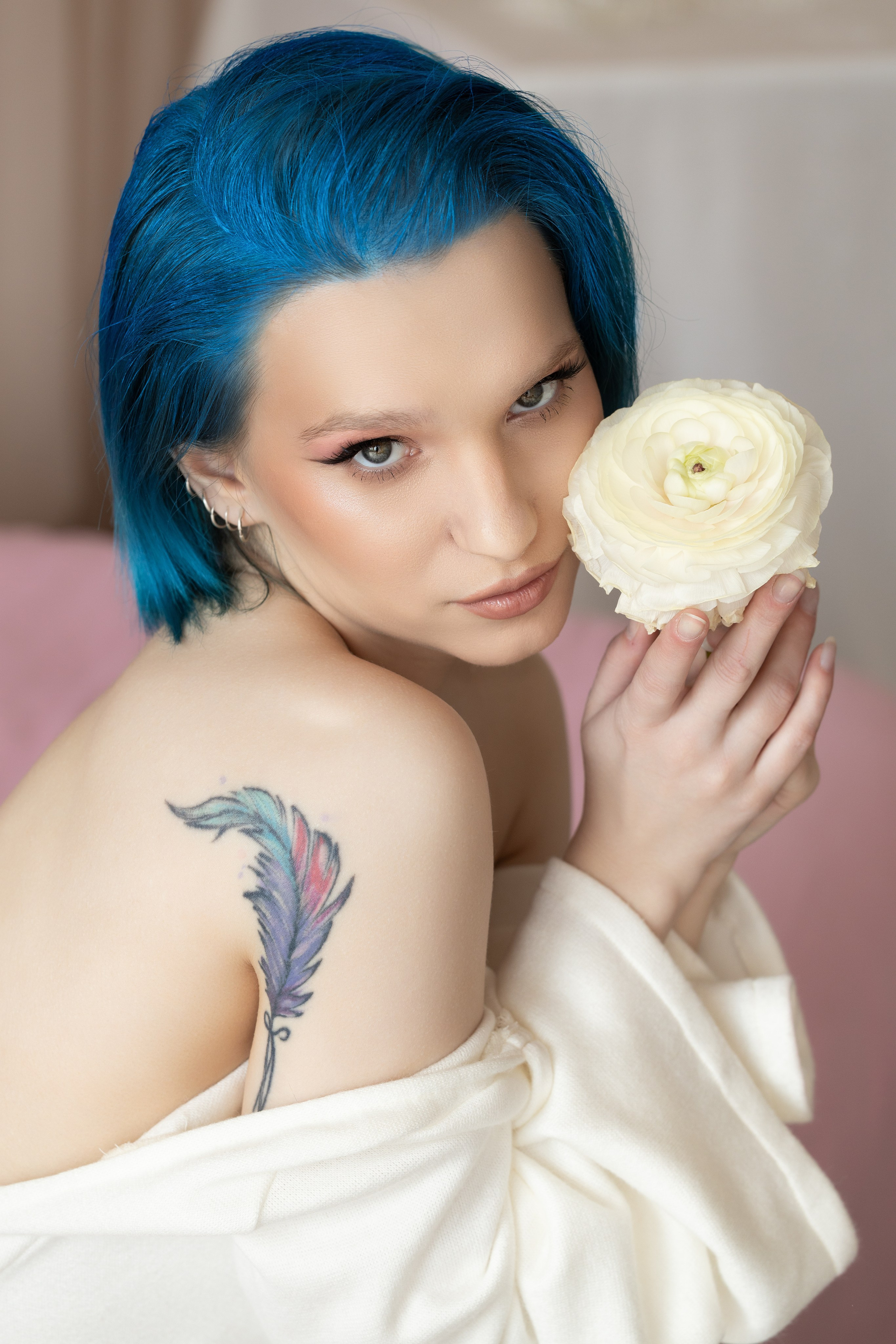 Женский портрет в студии. Фотограф Минск