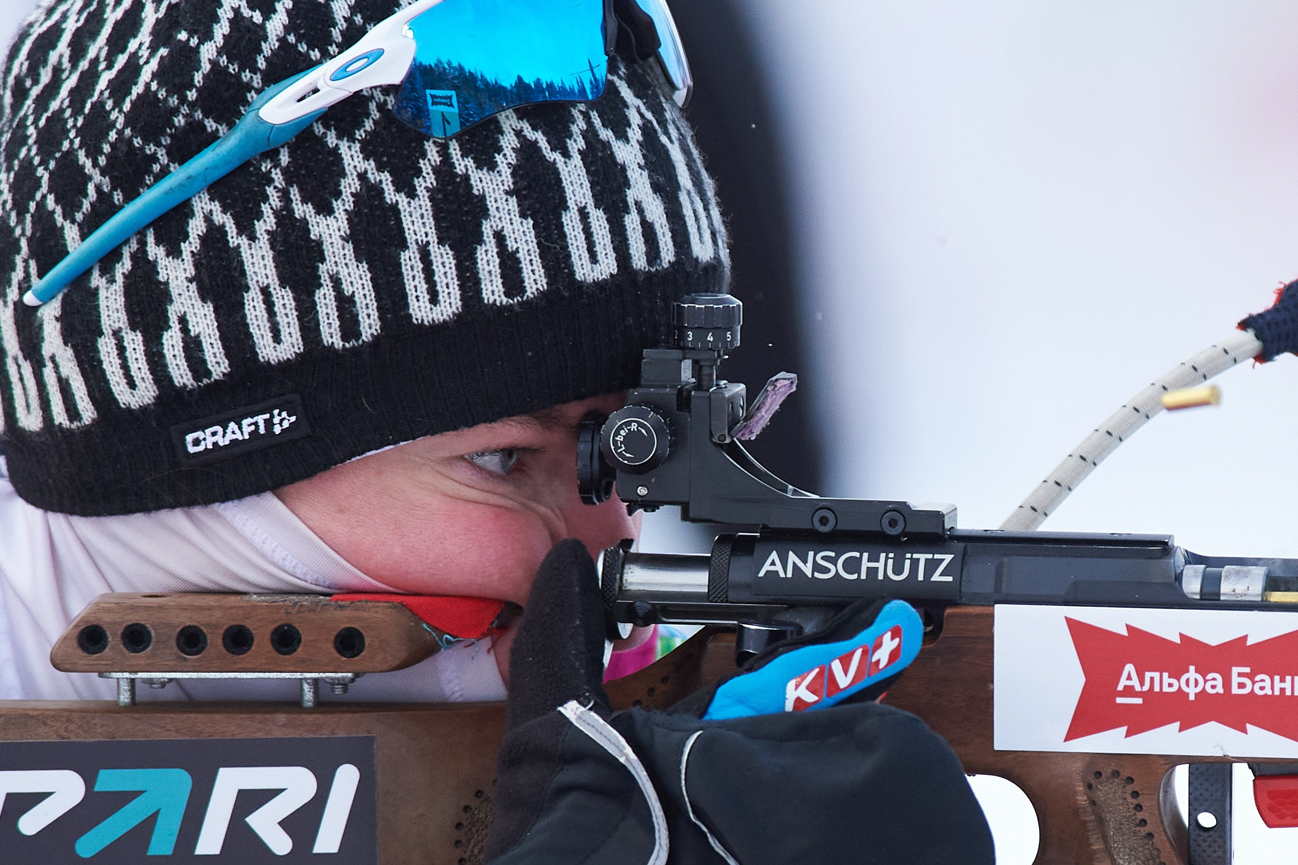 Ижевская Винтовка 55. Спринт. Женщины. Спортивный репортажный фотограф в Ижевске Сергей Мерзляков