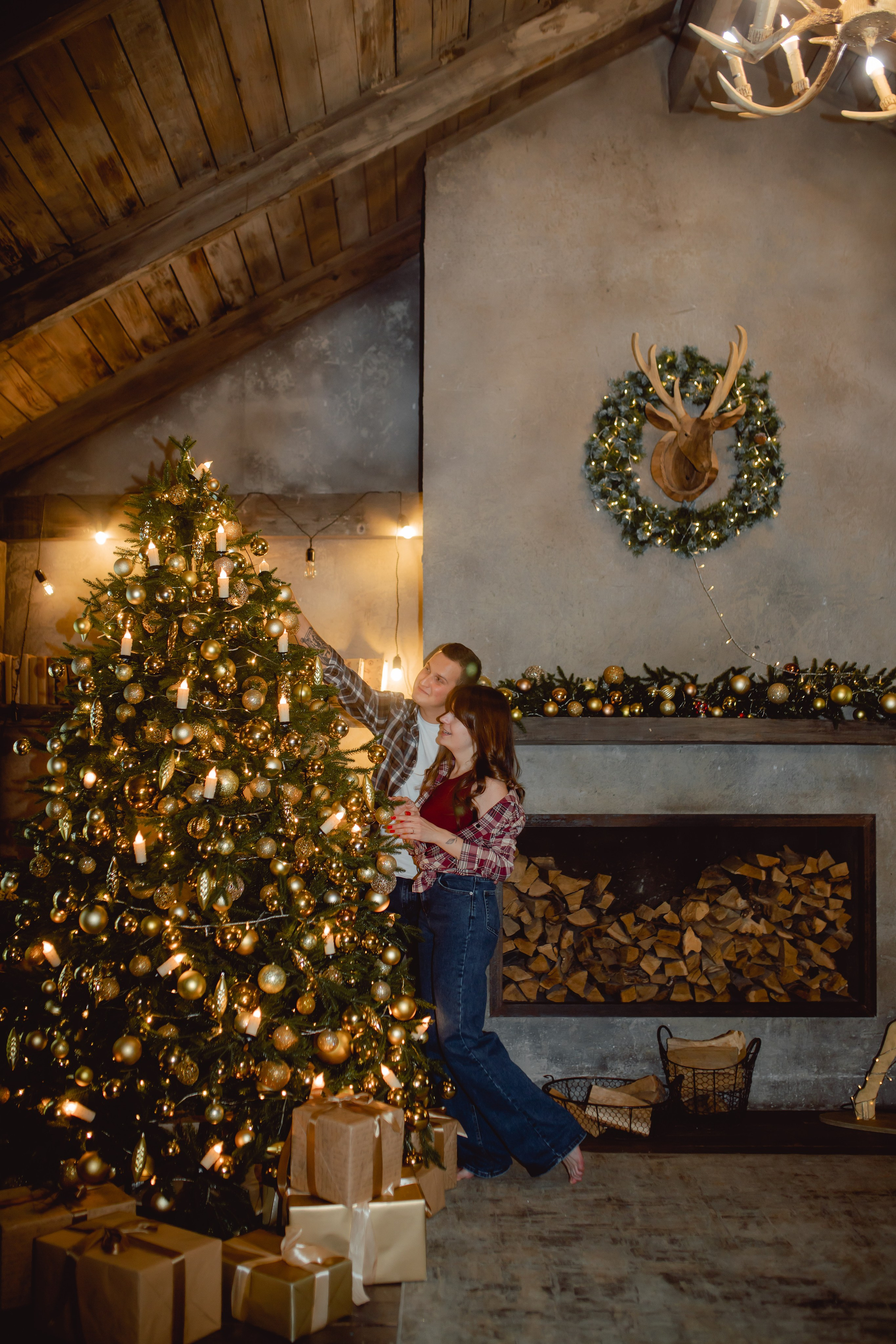 Новый год. Ретушер Светлана Абрамова