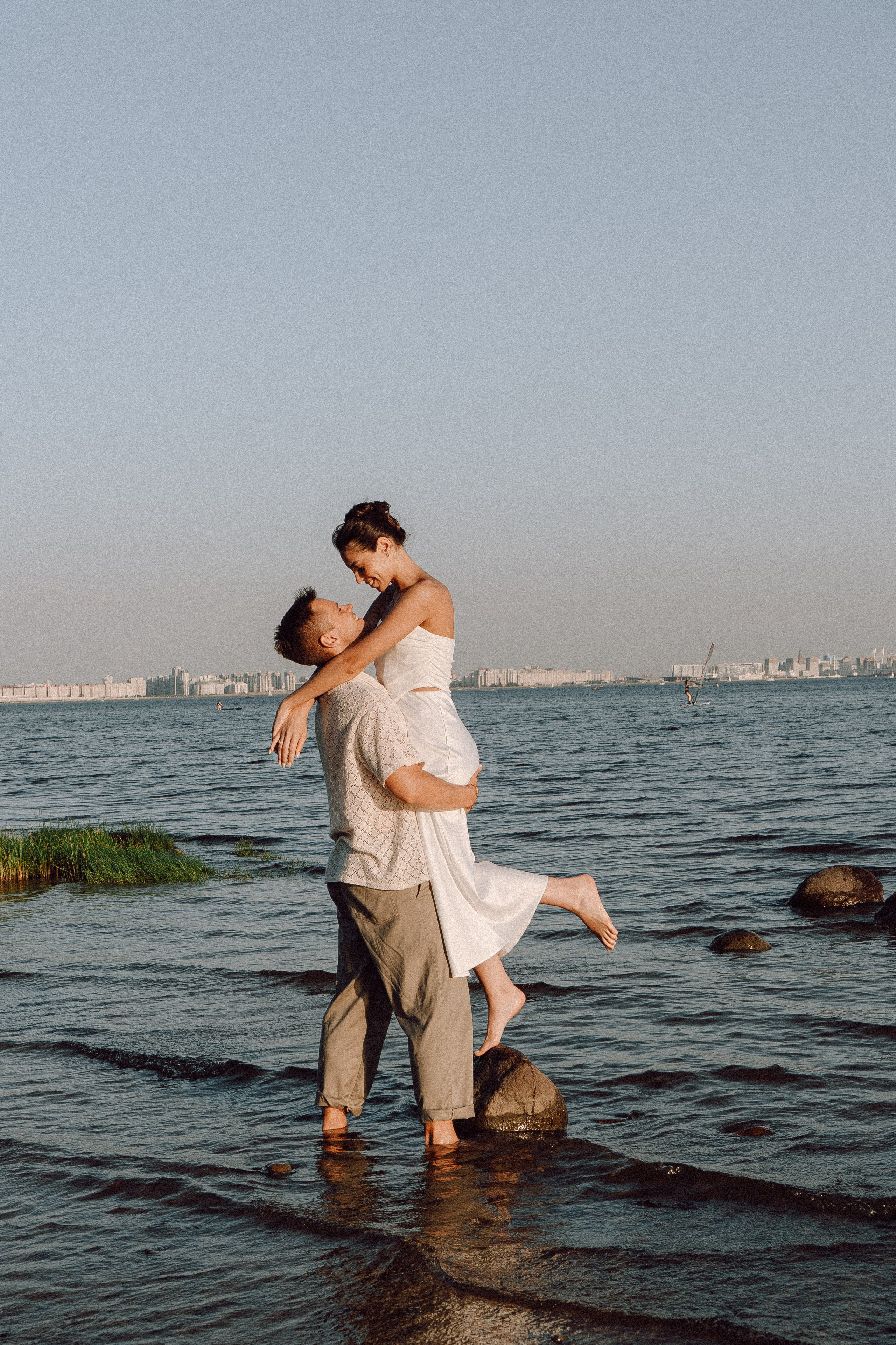 СВАДЕБНАЯ ФОТОСЕССИЯ ВЫЕЗДНОЙ ЦЕРЕМОНИИ (ФИНСКИЙ ЗАЛИВ). Профессиональный фотограф, Санкт-Петербург — Виктория Богомолова