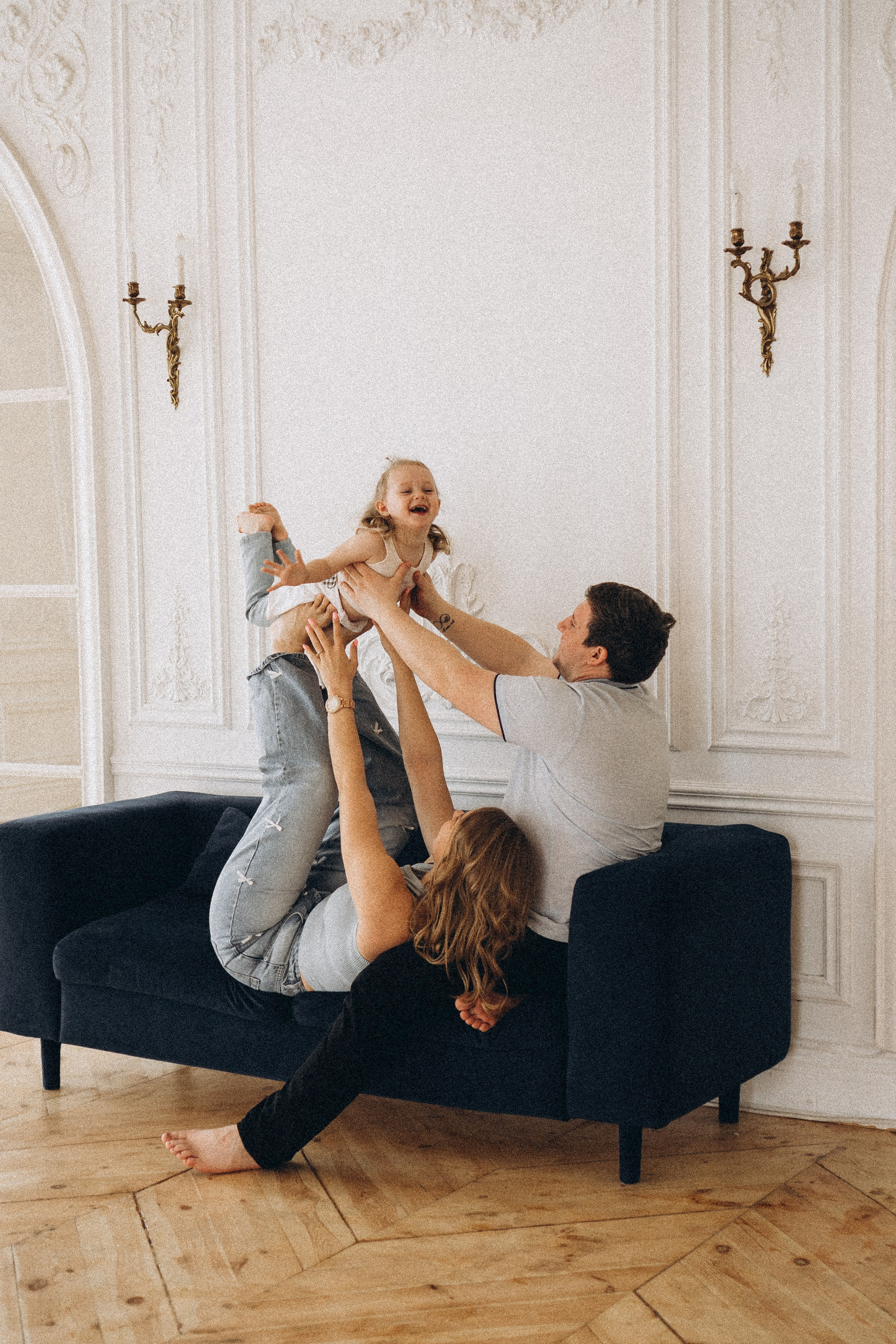 Семейная история в студии. Профессиональный фотограф, Санкт-Петербург — Виктория Богомолова