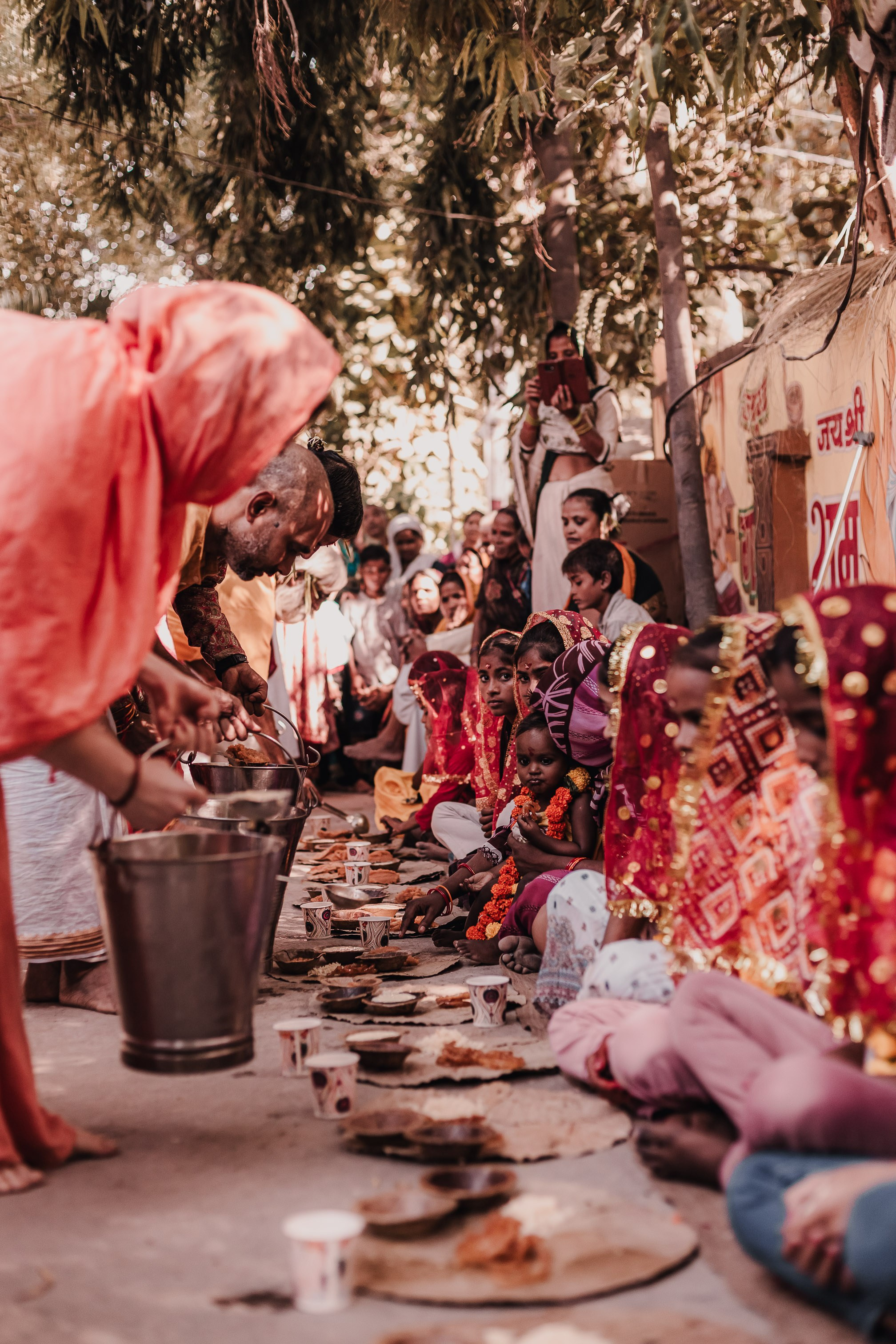 Navaratri yajna at Devraha Baba Ji ashram. Мариам Багдасарян