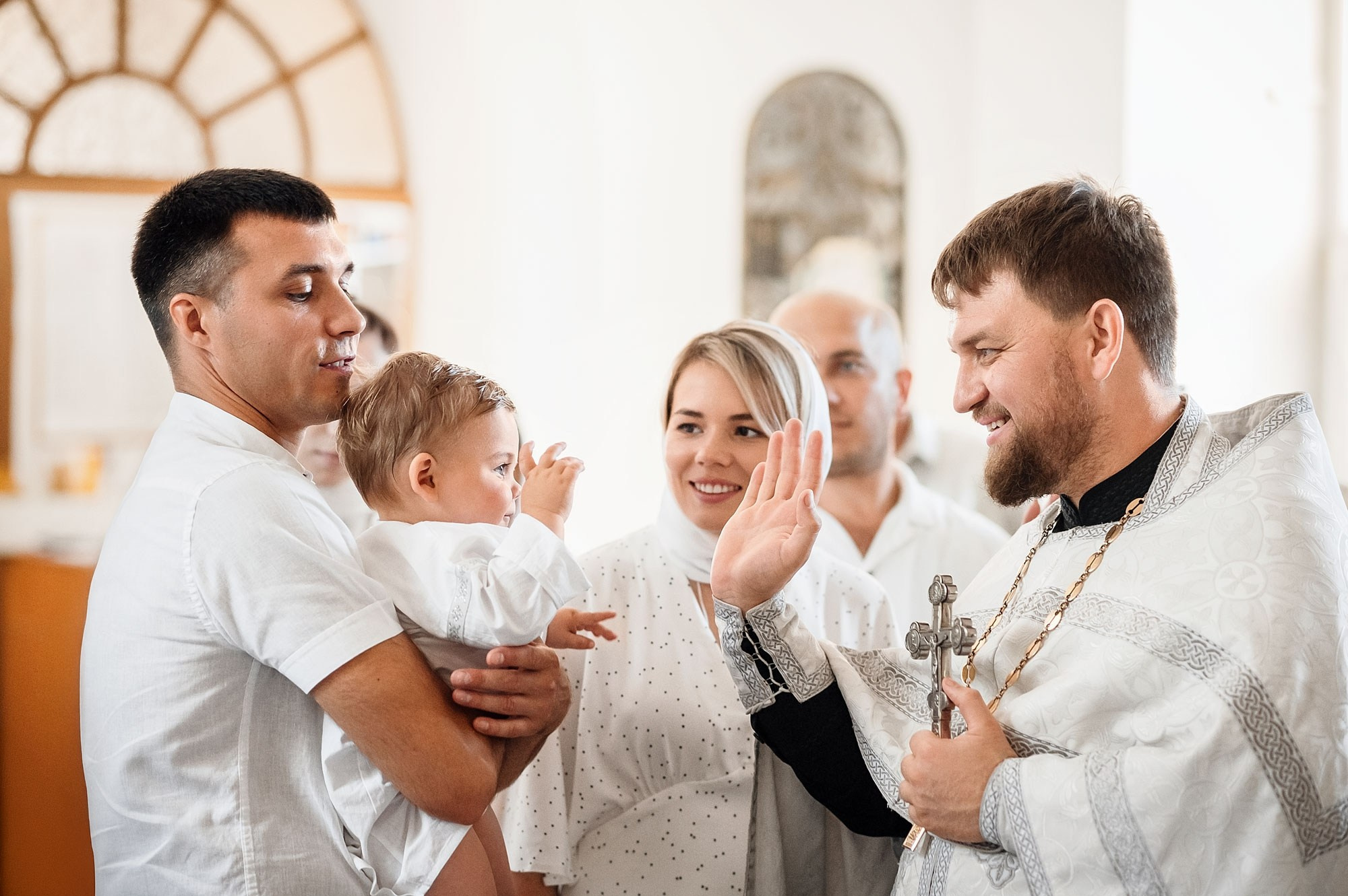 Таинство Крещения (репортажная съемка). Moscow_CPC