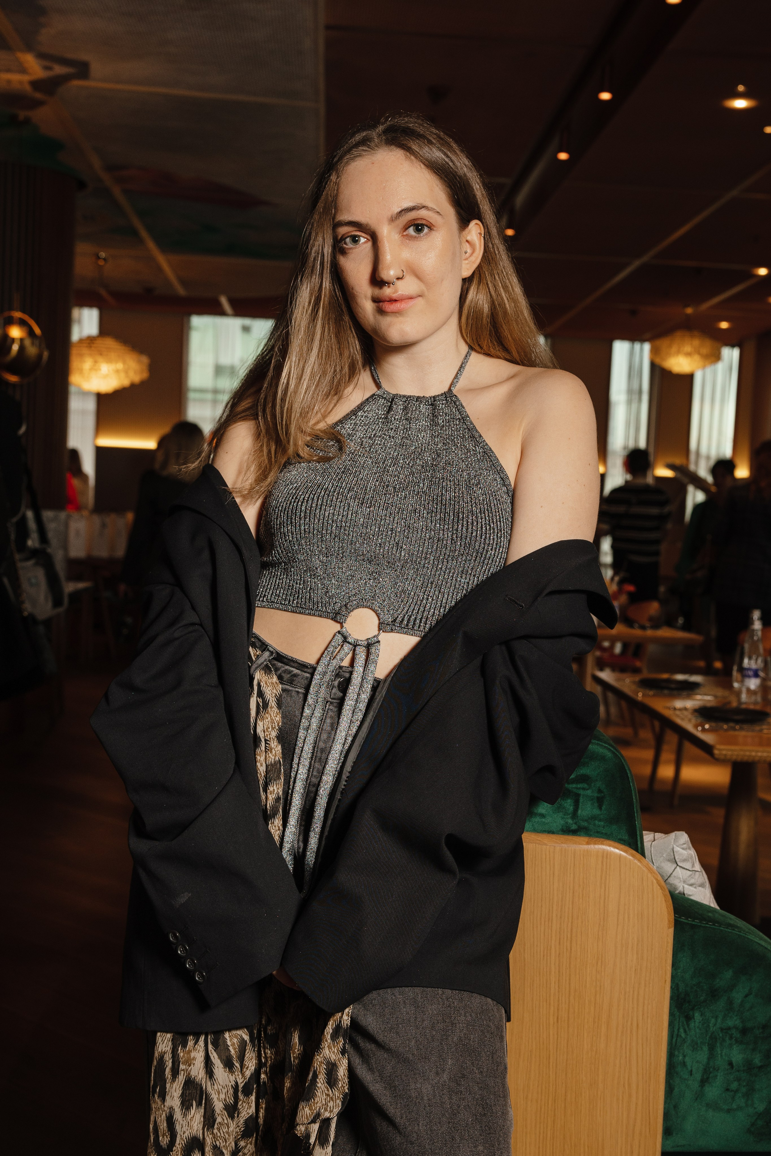 Презентация Russian Fashion Dom в ресторане Shagal. Контент фотограф в Москве и области Елена Кулакова