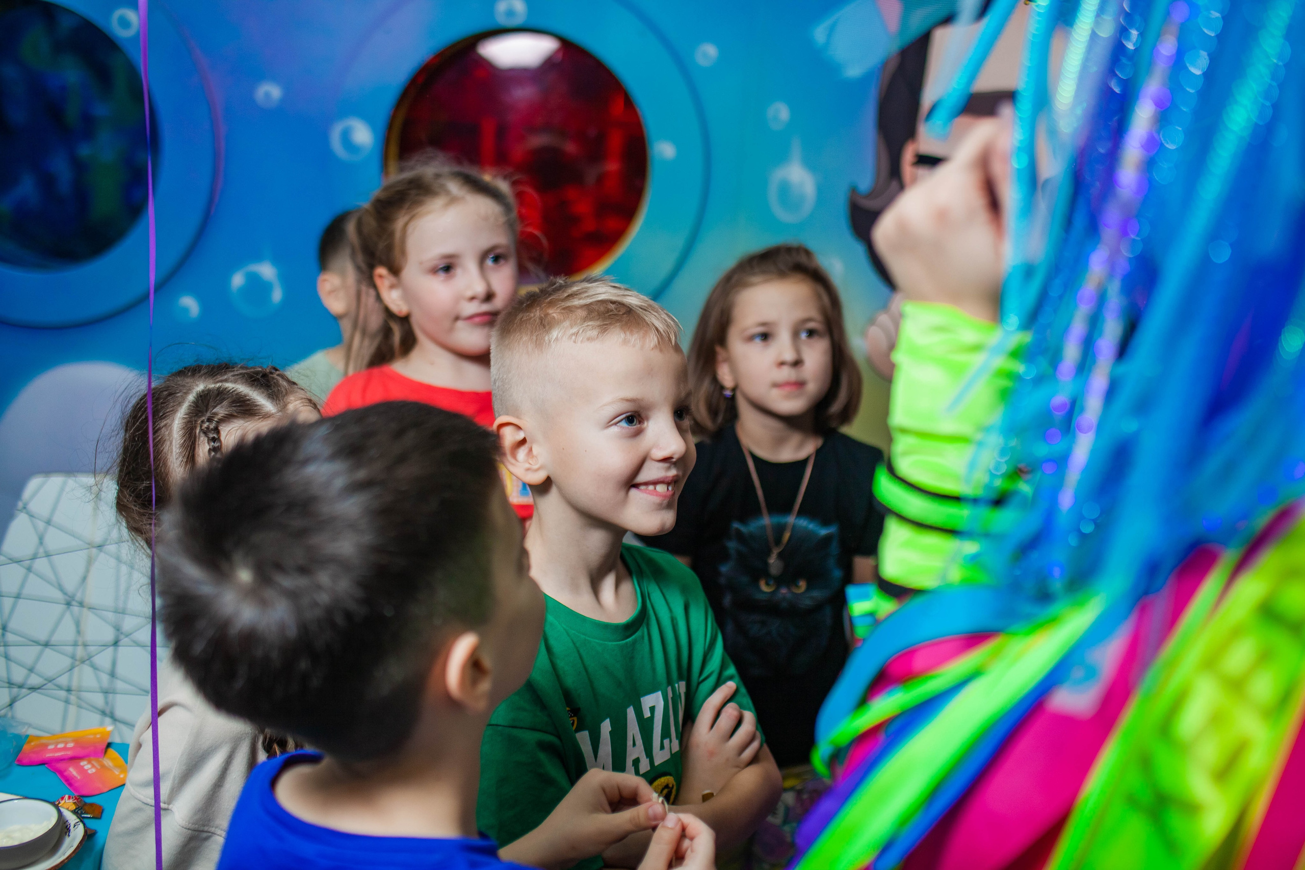 Неон Челендж День рождения Ярослава. Детский и семейный фотограф в Санкт-Петербурге Елизавета Сорокина