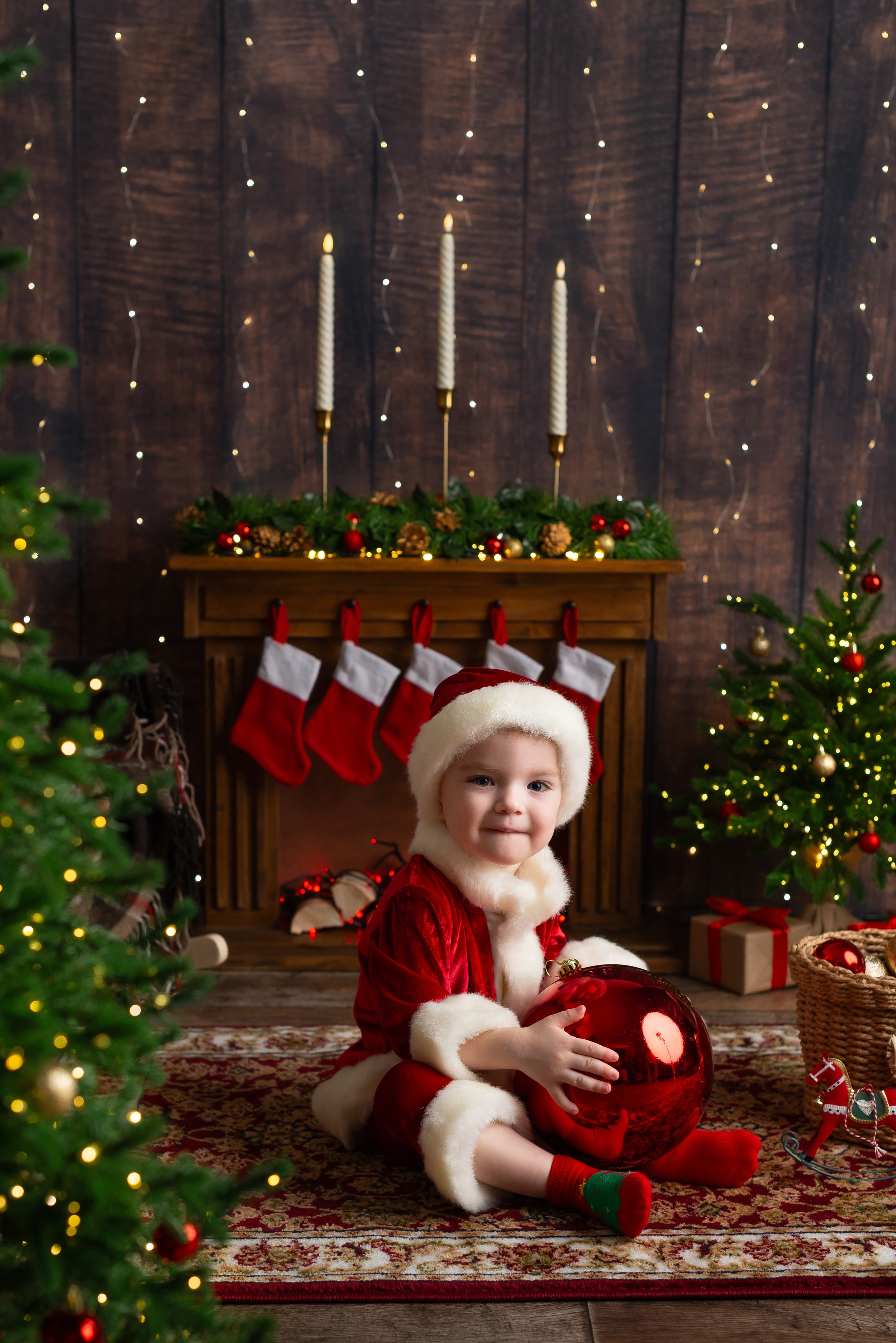 Детская новогодняя фотосессия. Детская фотостудия «Мандаринка» | Детский фотограф Краснодар