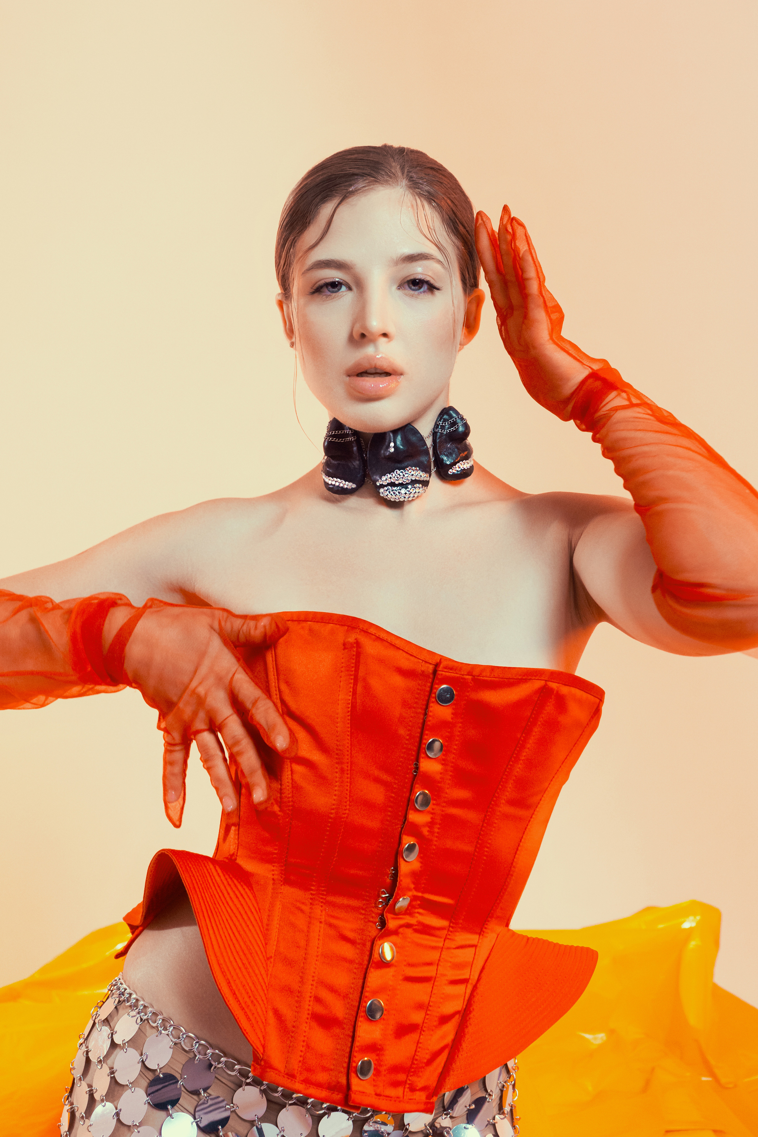 Креативная съёмка для Ани Покров. Никита Скрипник — ТЕАТР В СТИЛЕ ФЭШН