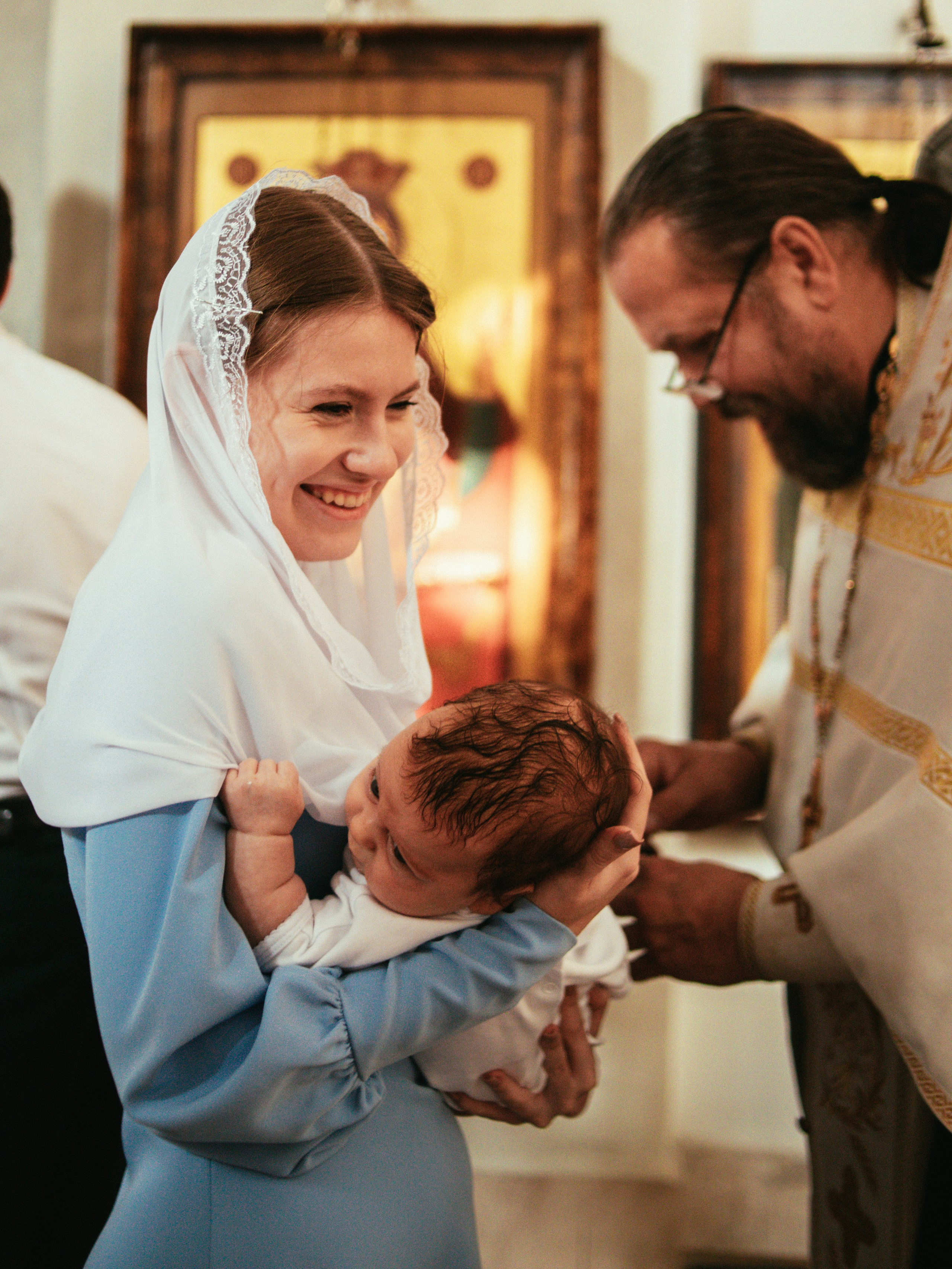 Таинство крещения. Портретный фотограф Алексин/Тула/Москва