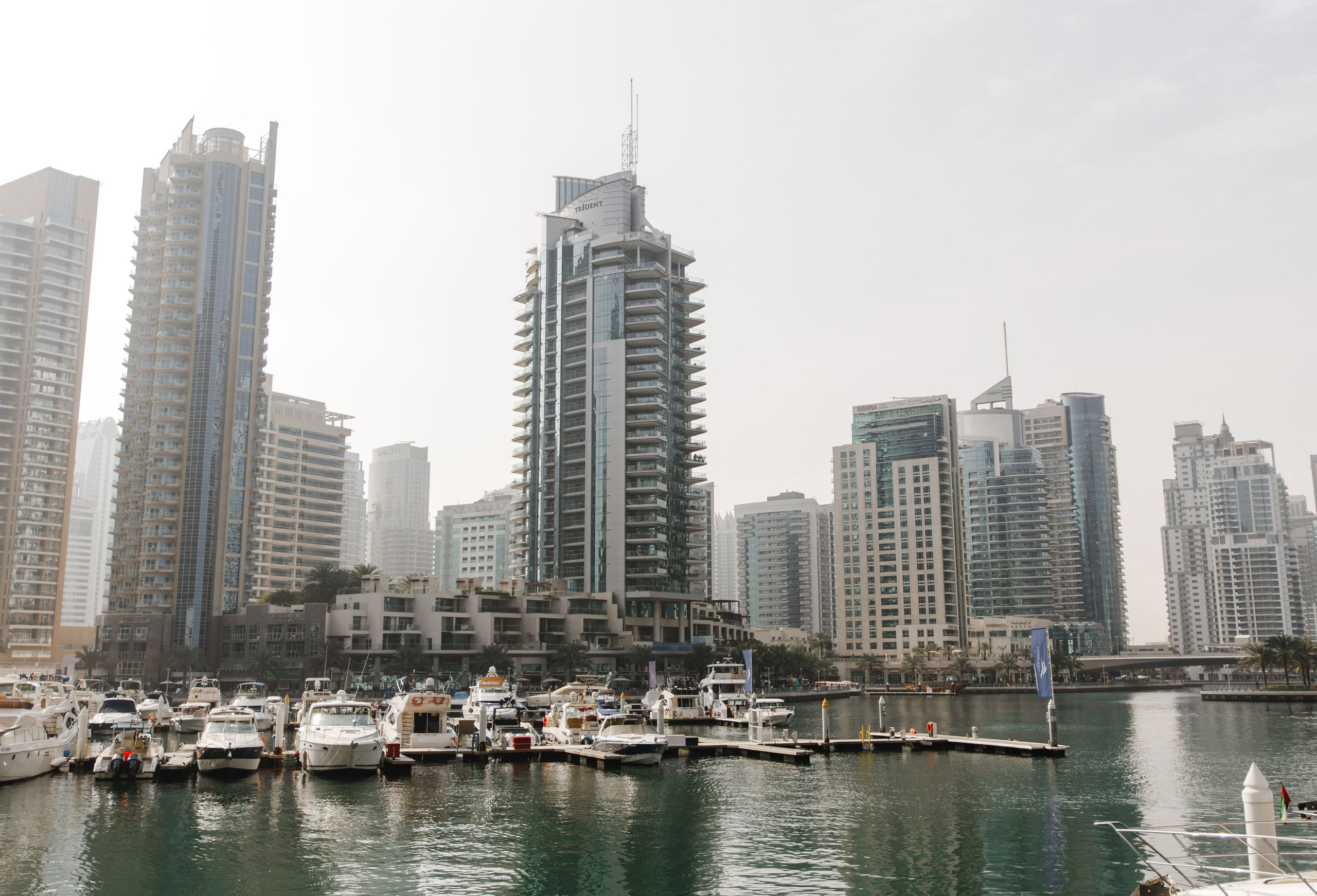 Yacht trip in Dubai Marina. Фотограф Андрей Баксов