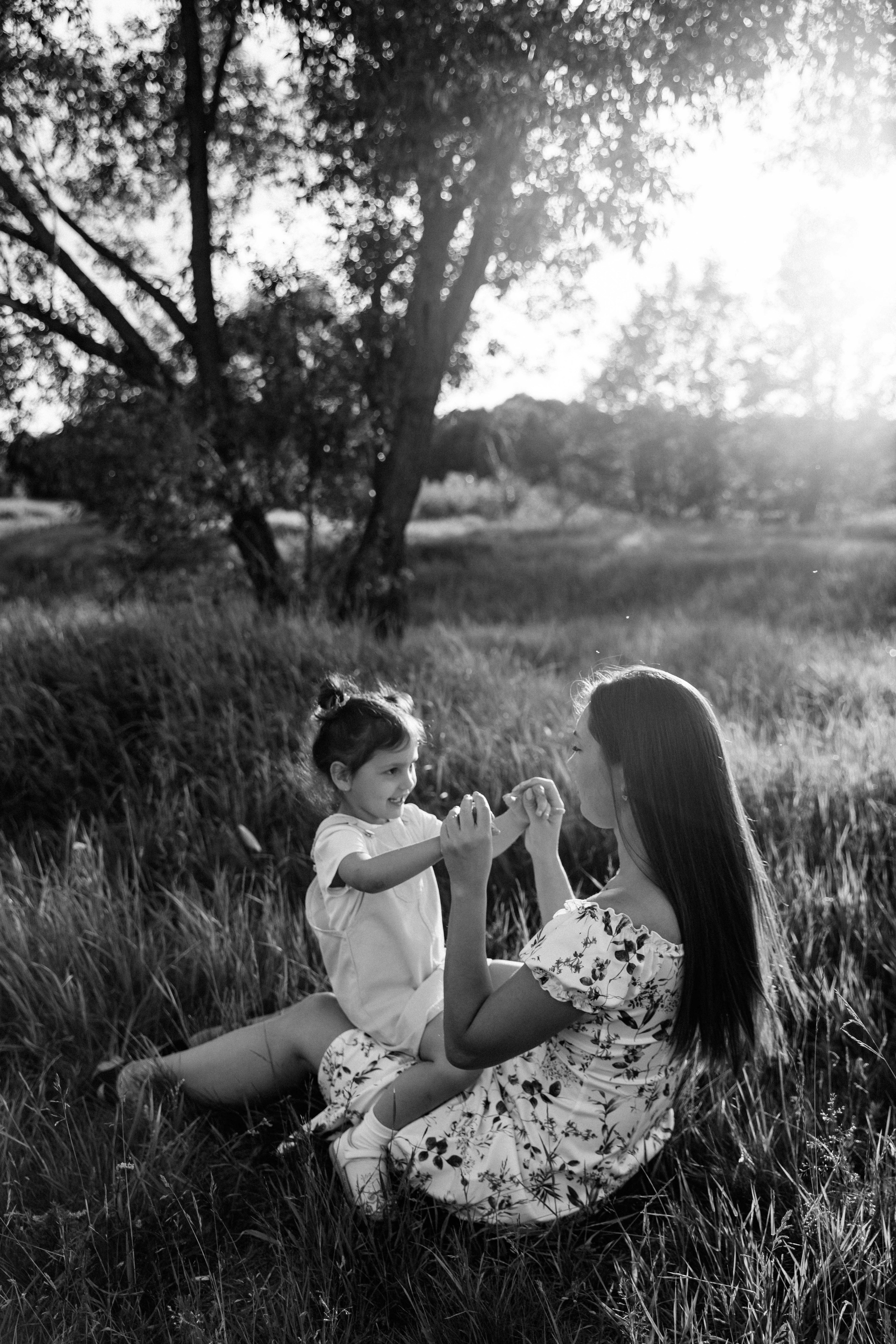 Ира с дочкой. Свадебный фотограф Евгения Девиченская