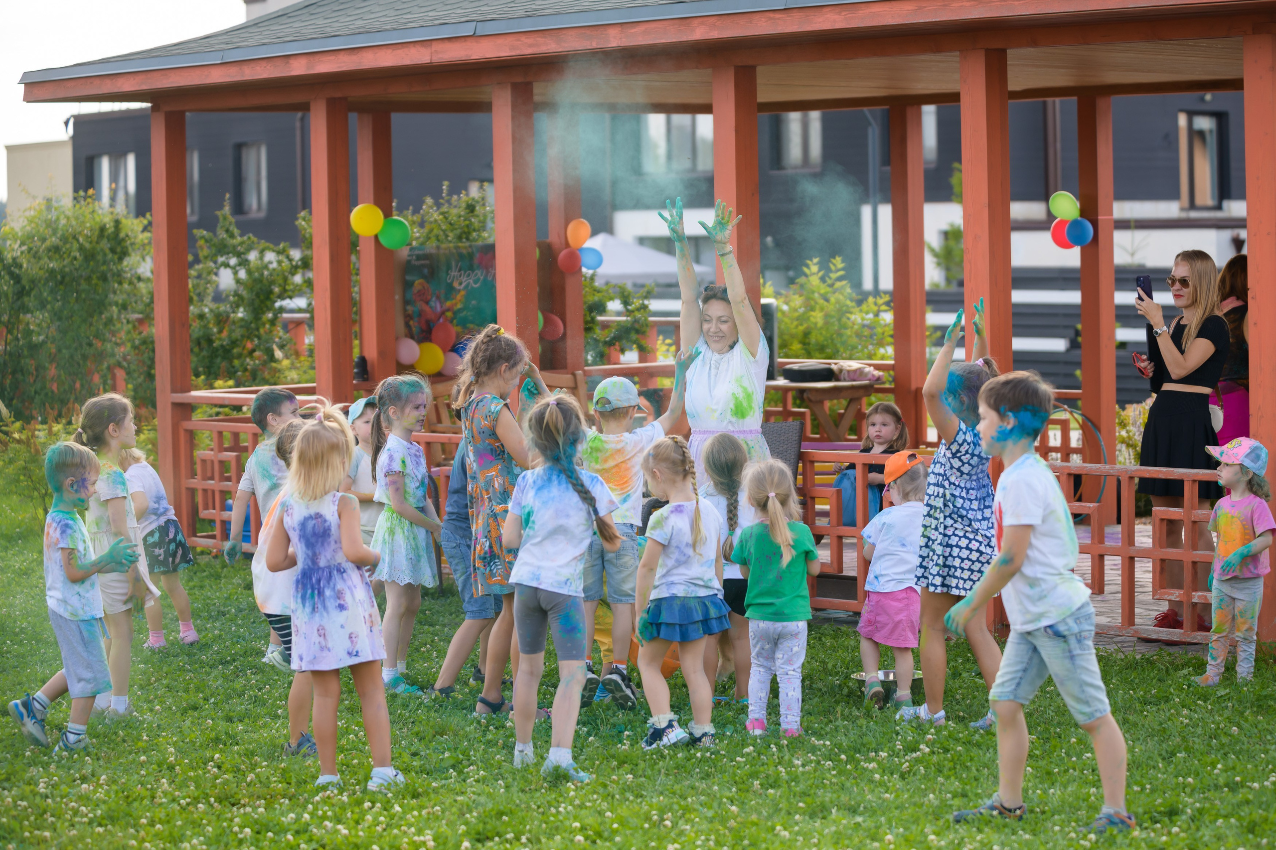 Вечеринка «Индия» в Детском садике Sunschool. Репортажный фотограф Сергей Дроздов