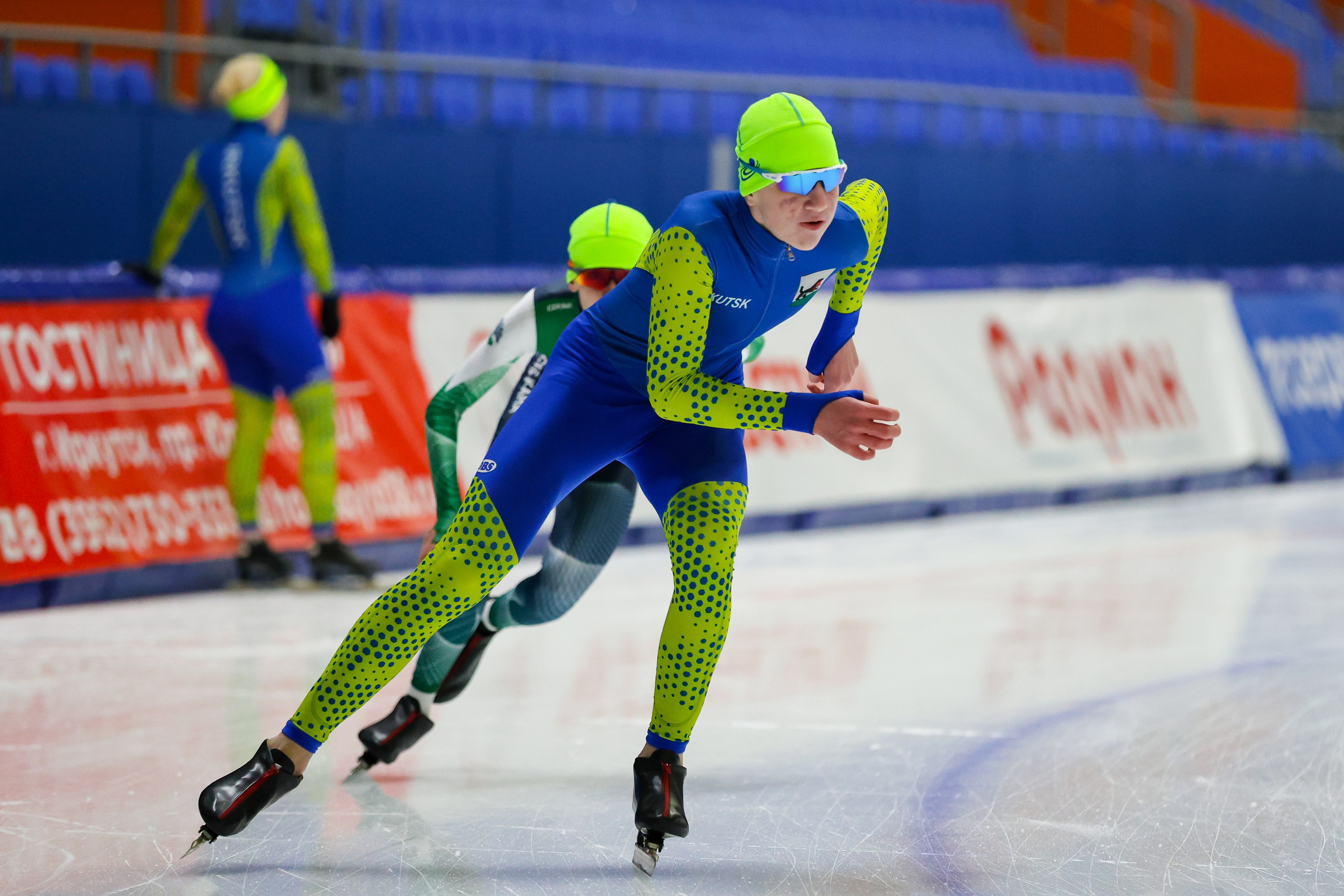 Тренировки. Конькобежный спорт. Иркутск, 2026. Спортивная съемка Мария Царфати