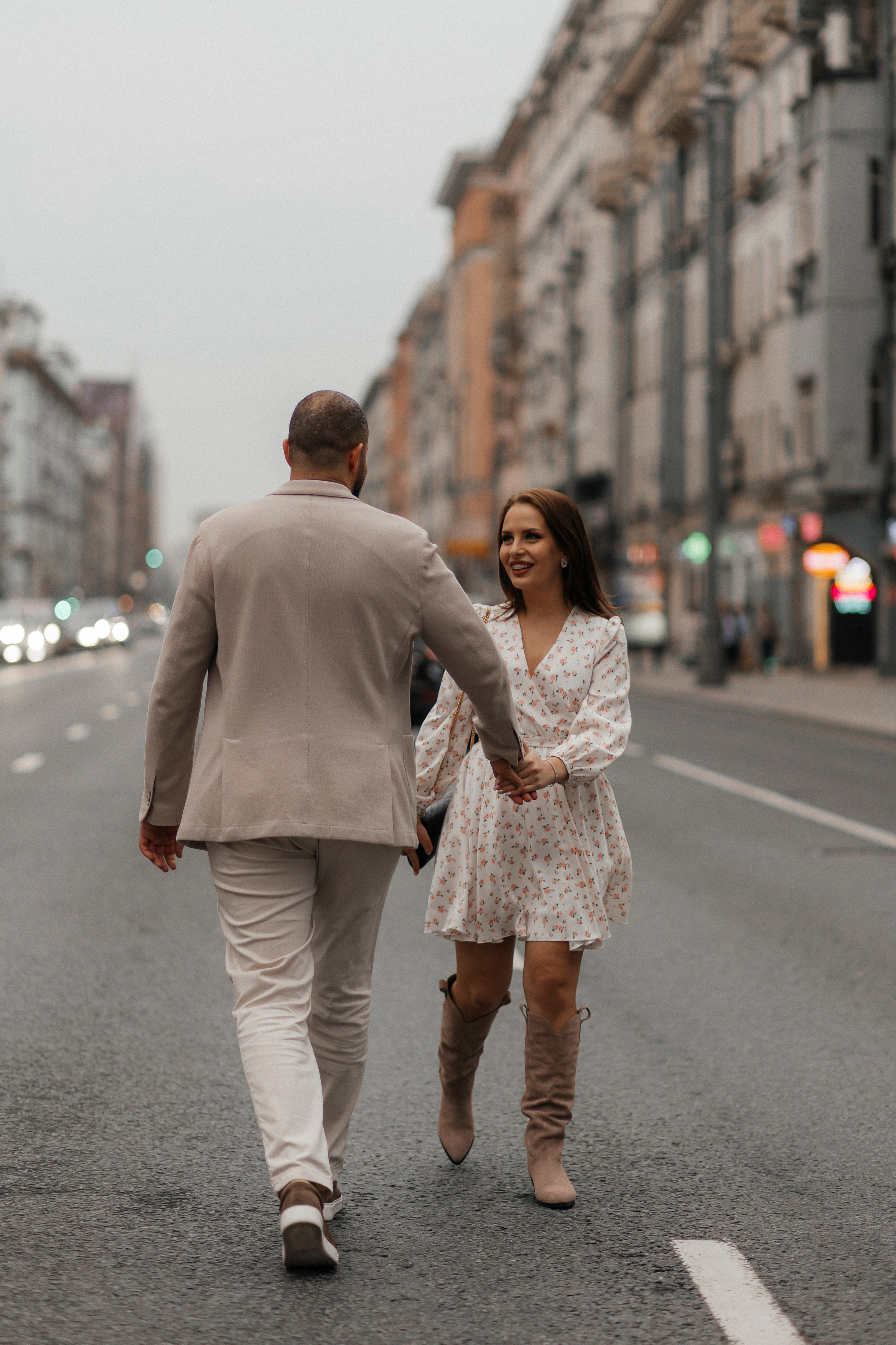 Анастасия и Мостафа (библиотека + прогулка). Фотограф в Москве Екатерина Потапова