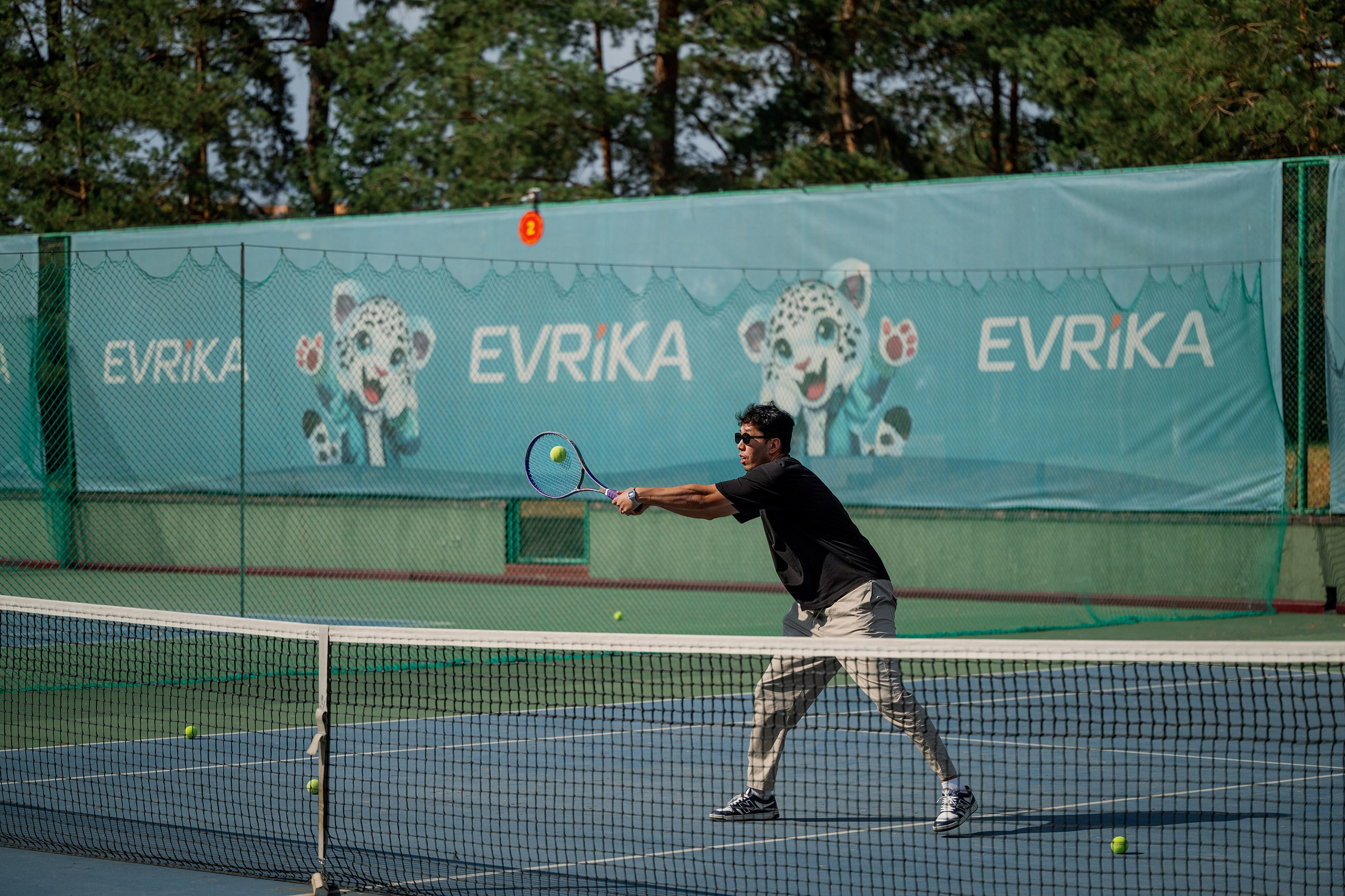 Конференция/Игра в тенис — BakoTech&Cloudfire. Фотограф в Алматы — Алексей Коньков | Репортаж, свадьбы, портреты