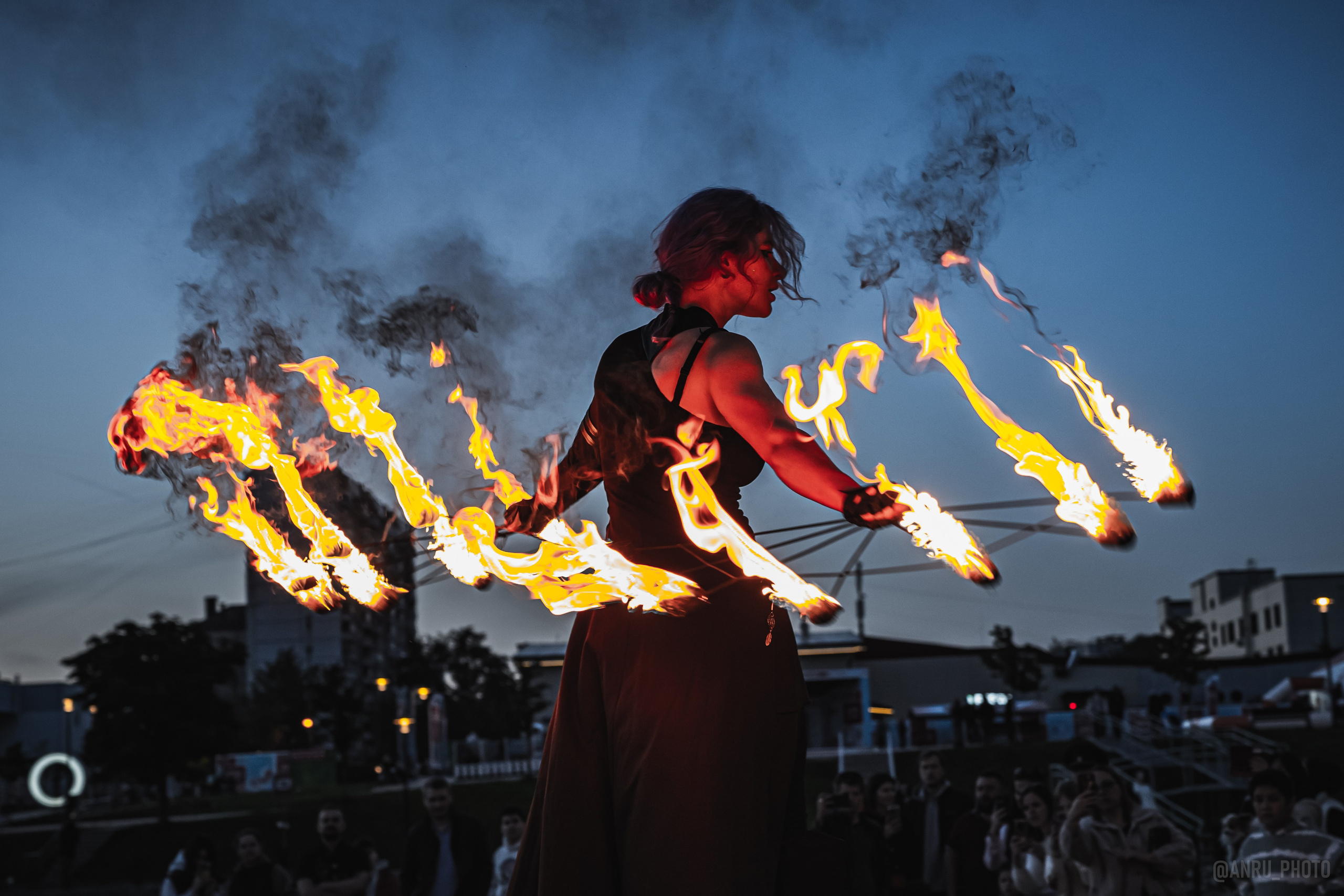 «FIRE FAMILY» Фаершоу. Репортажный фотограф Анастасия Рубцова