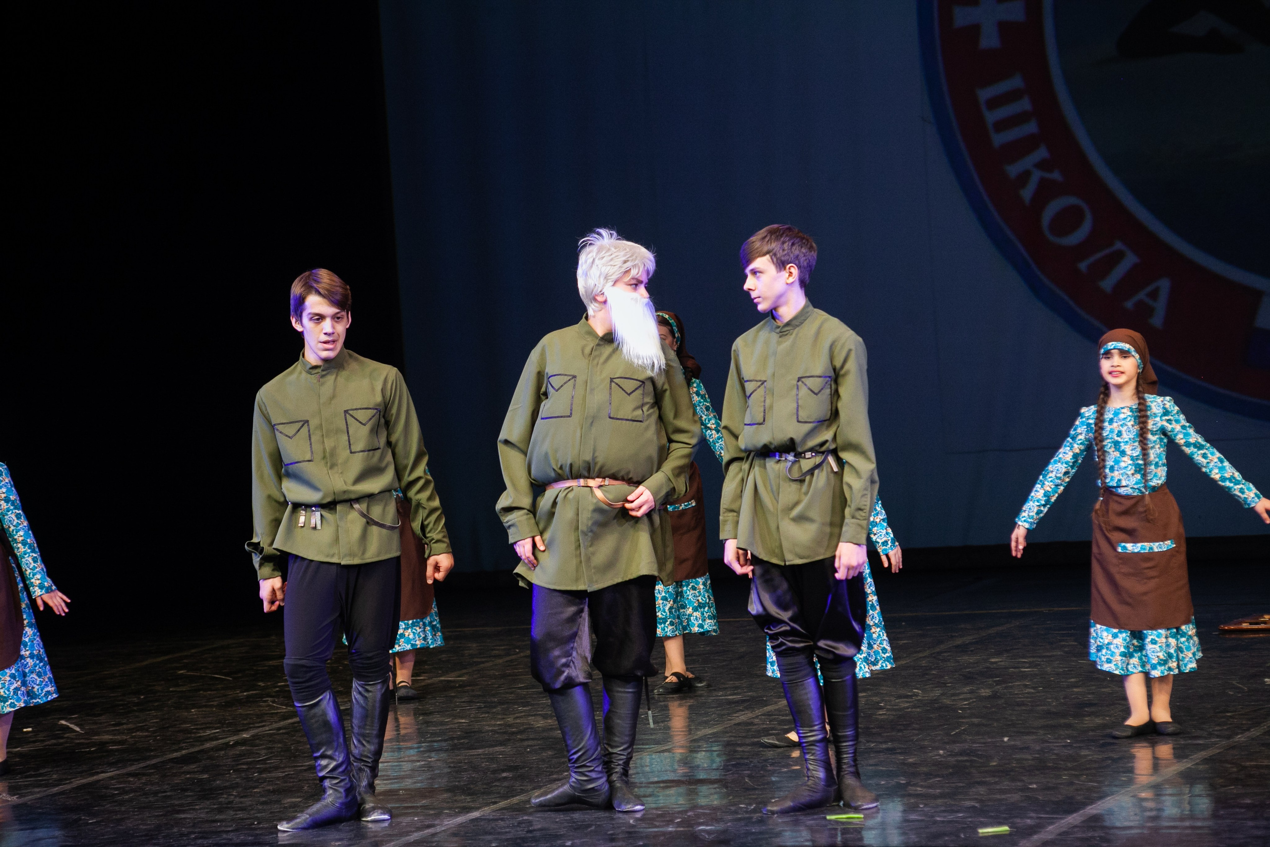 Концерт, грузинские танцы. Art photographer Nino