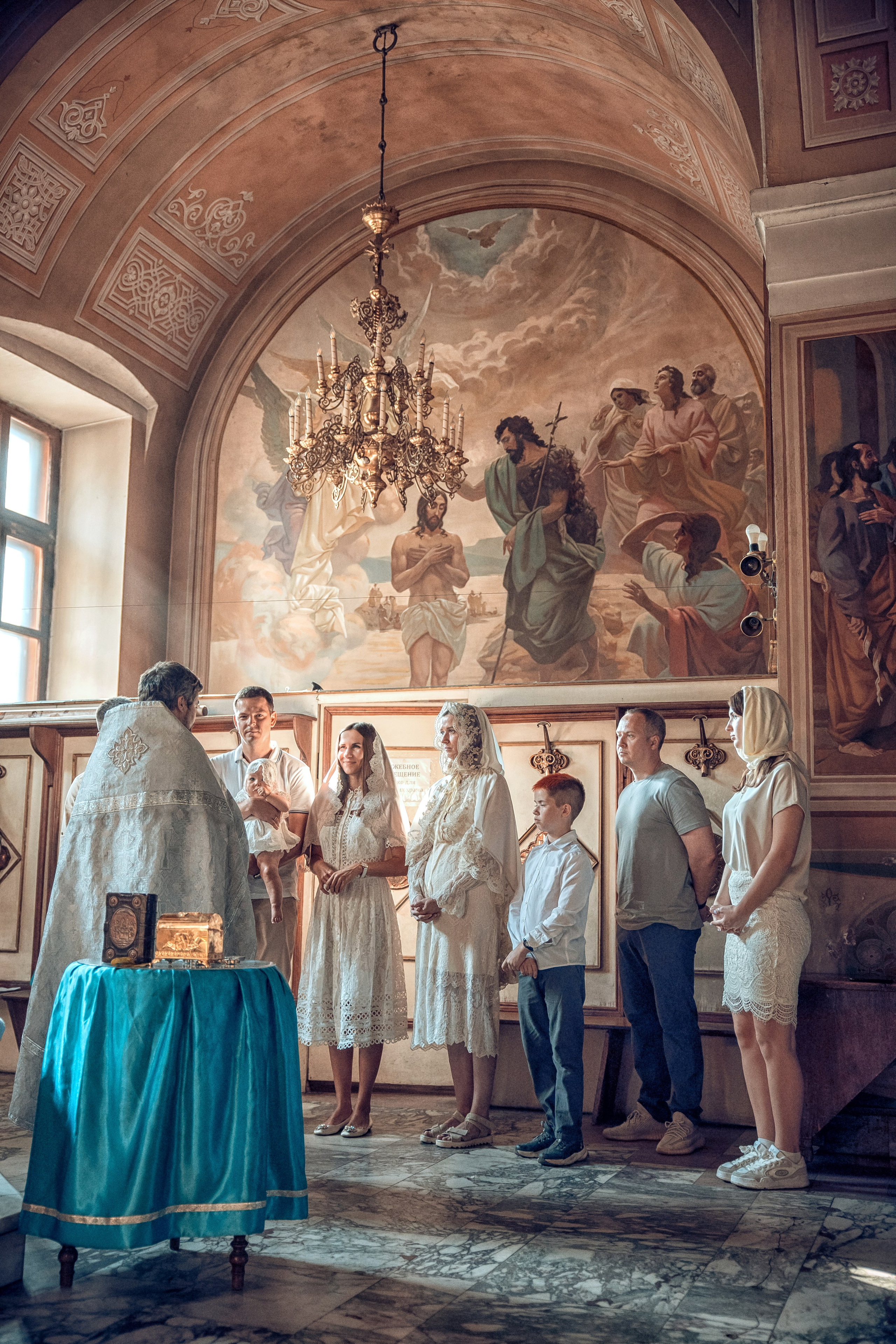 Таинство крещения. Семейный и детский фотограф в Москве Орешина Юлия