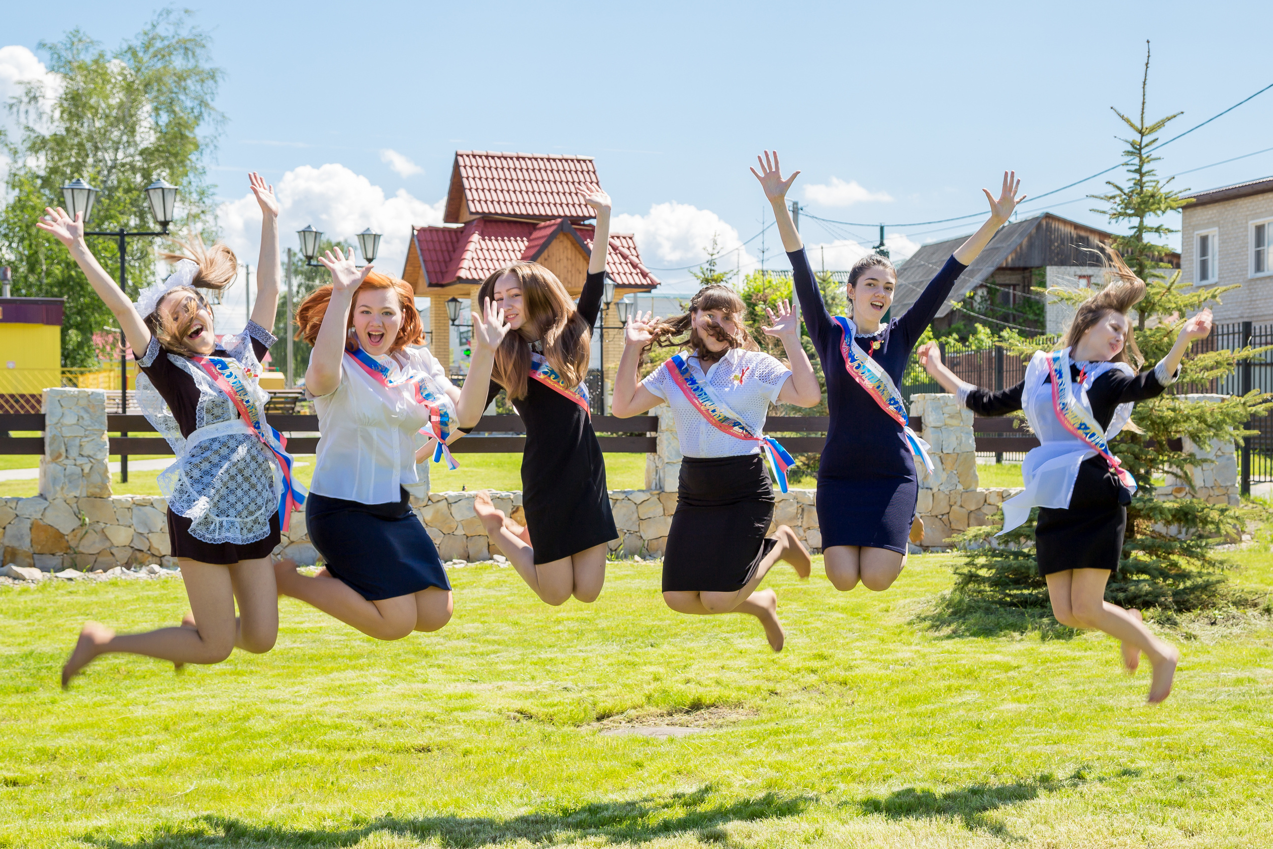 Выпускной 9 класс, школа №1, Ямное