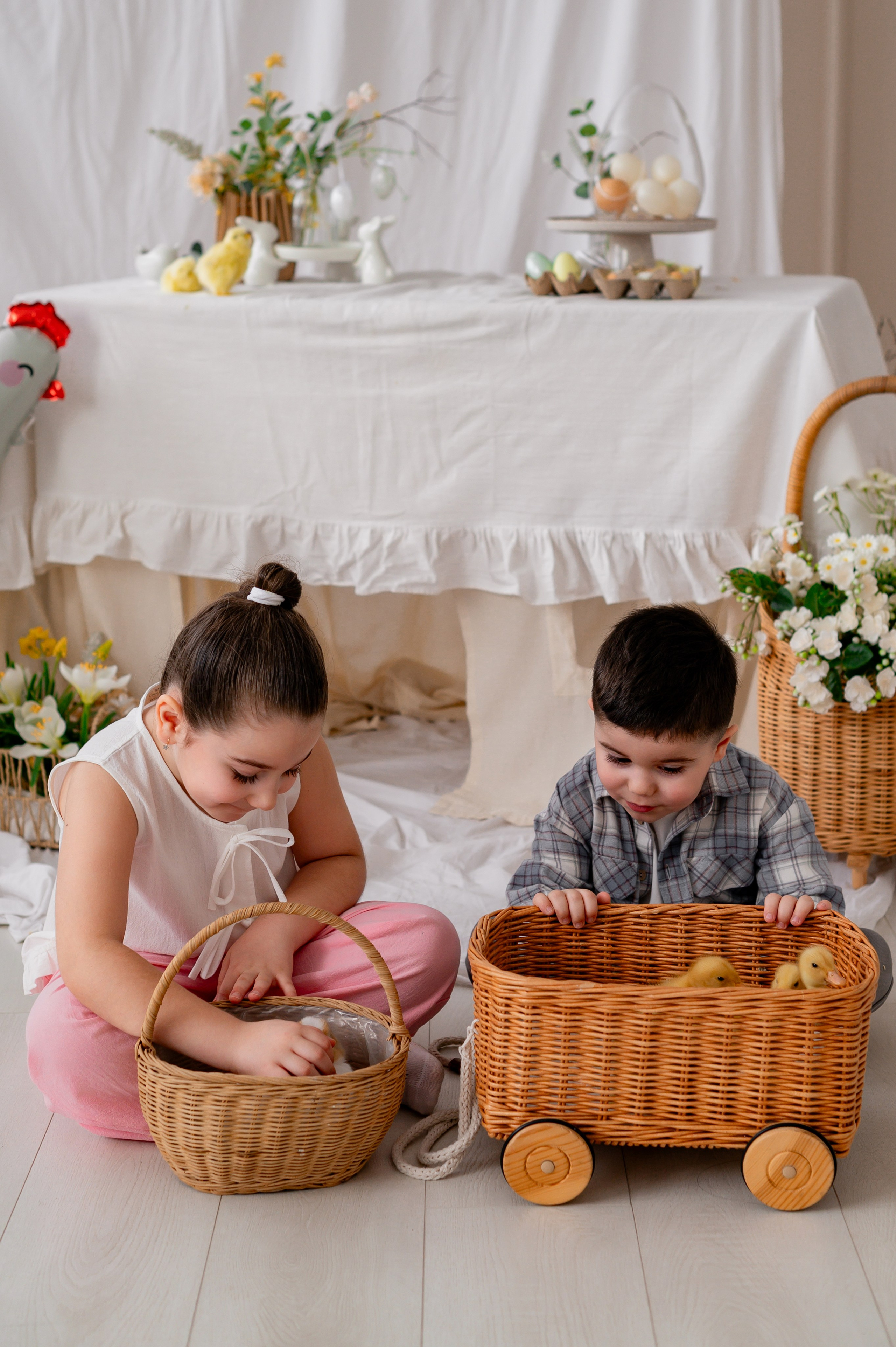Лев Арина Вика Алена. Фотограф Татьяна Иванчикова