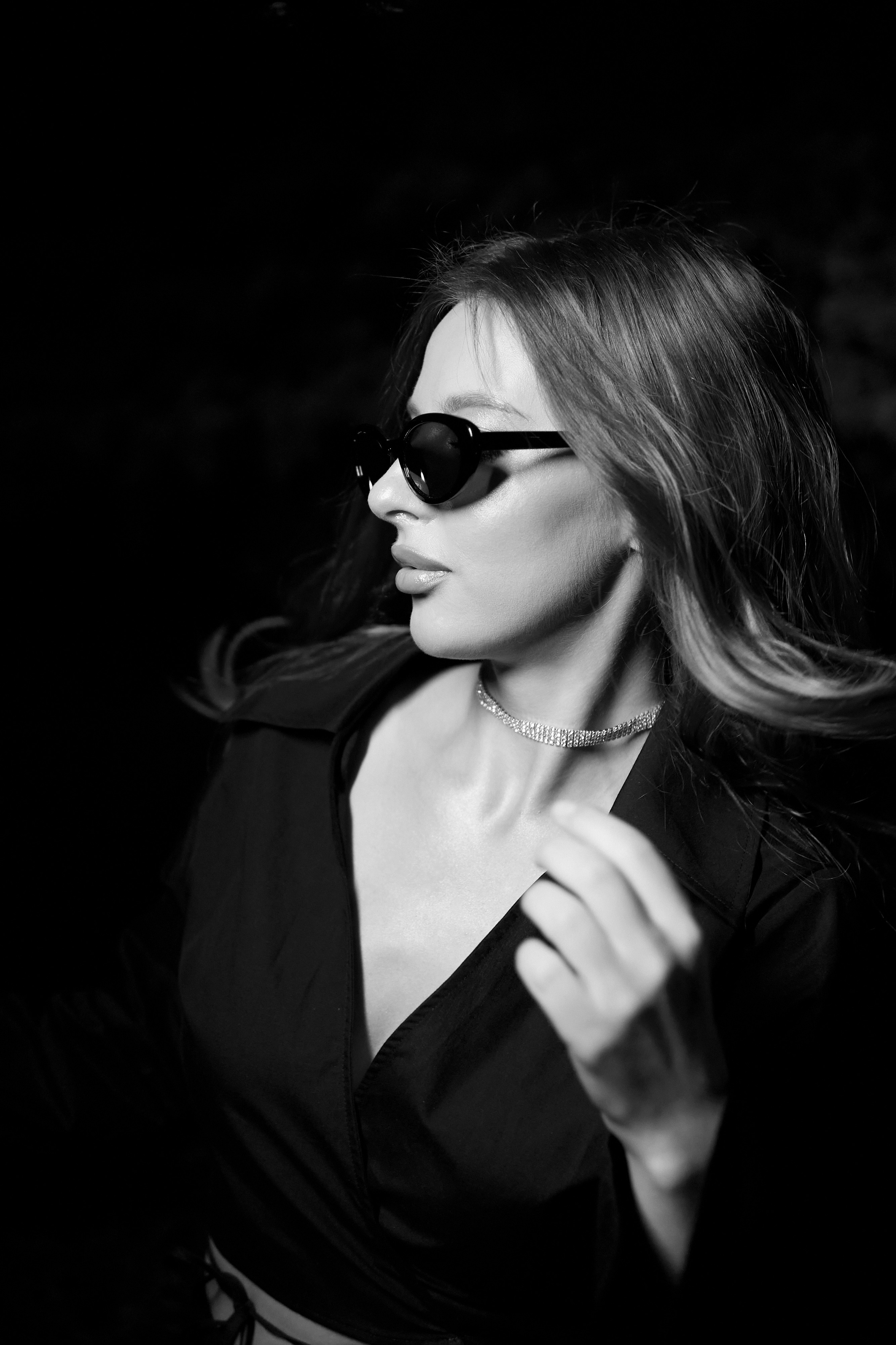 Настя. Ночная съемка. Фотограф Александра Лазарева